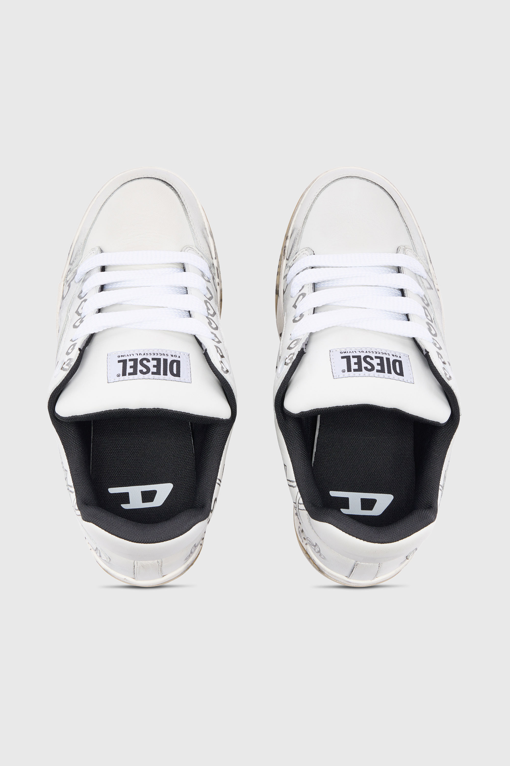 Diesel - S-D-OLLIE LOW, Male's ローカットスニーカー in ホワイト - 6