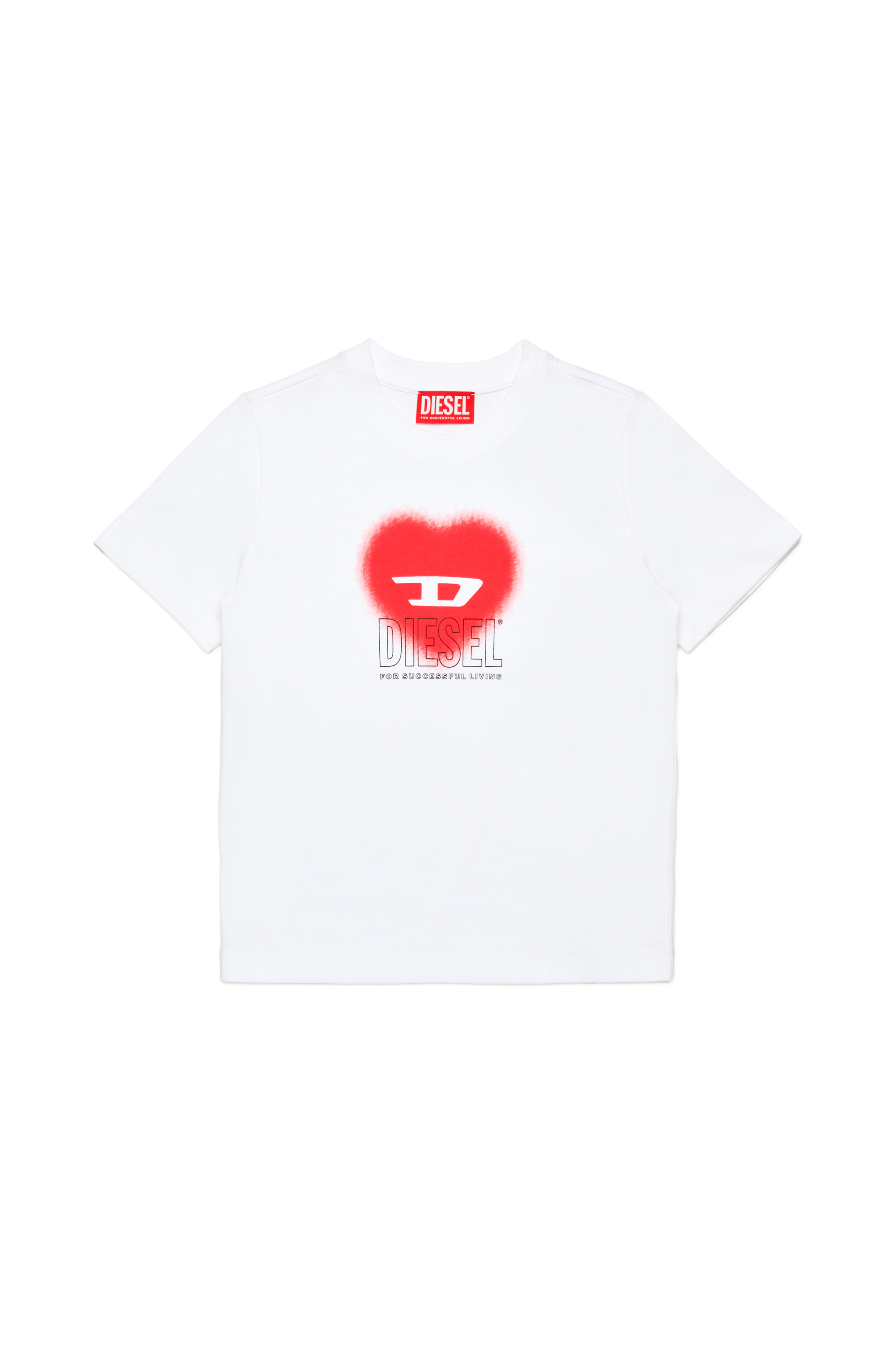 Diesel - TCUORE, Female's Tシャツ in ホワイト - 1