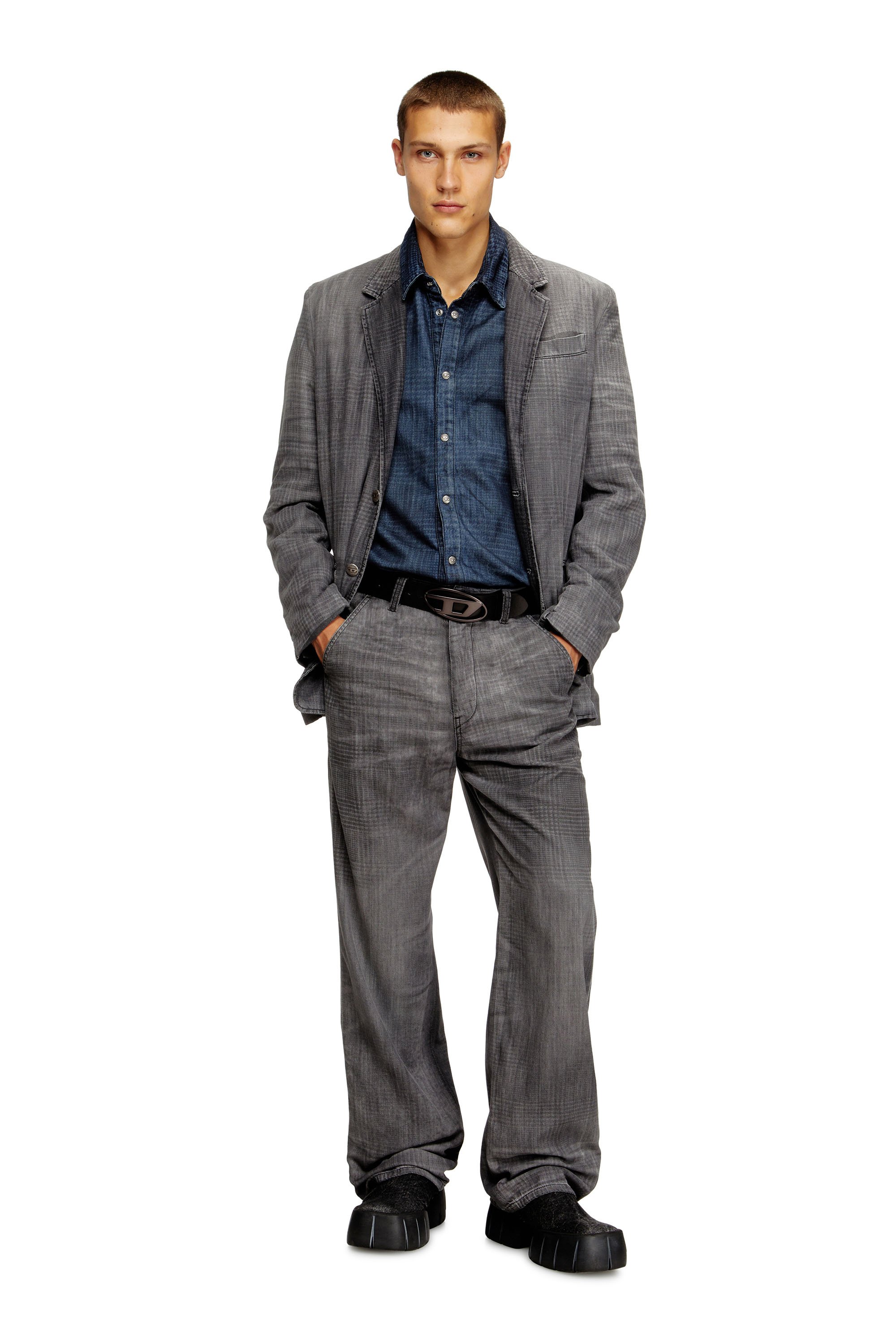 Diesel - Unisex's Regular Jeans D-Phant-chino 068UJ, グレー - 2