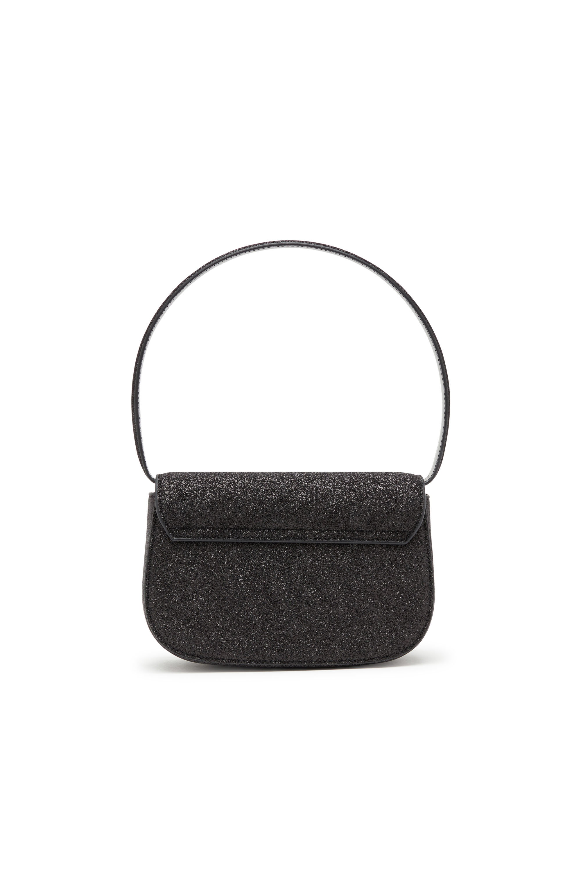 Diesel - 1DR, Female's 1DR-Iconic shoulder bag in glitter fabric in ブラック - 2