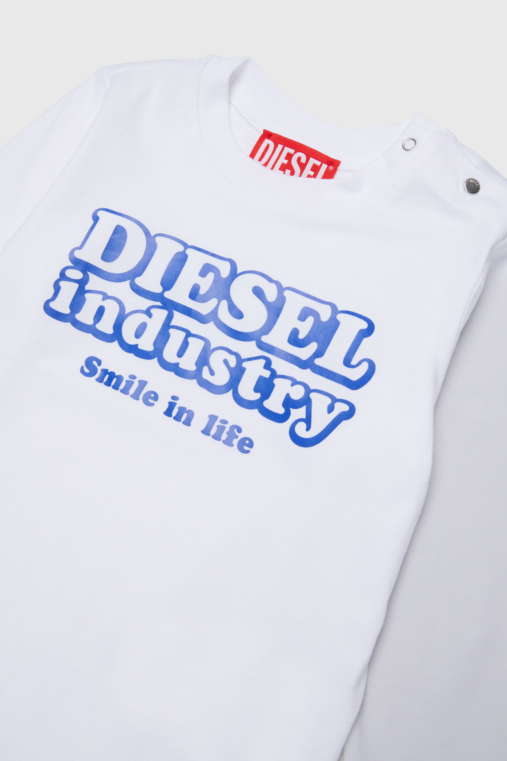 Diesel - TLODIMB, Male's Tシャツ in ホワイト - 3