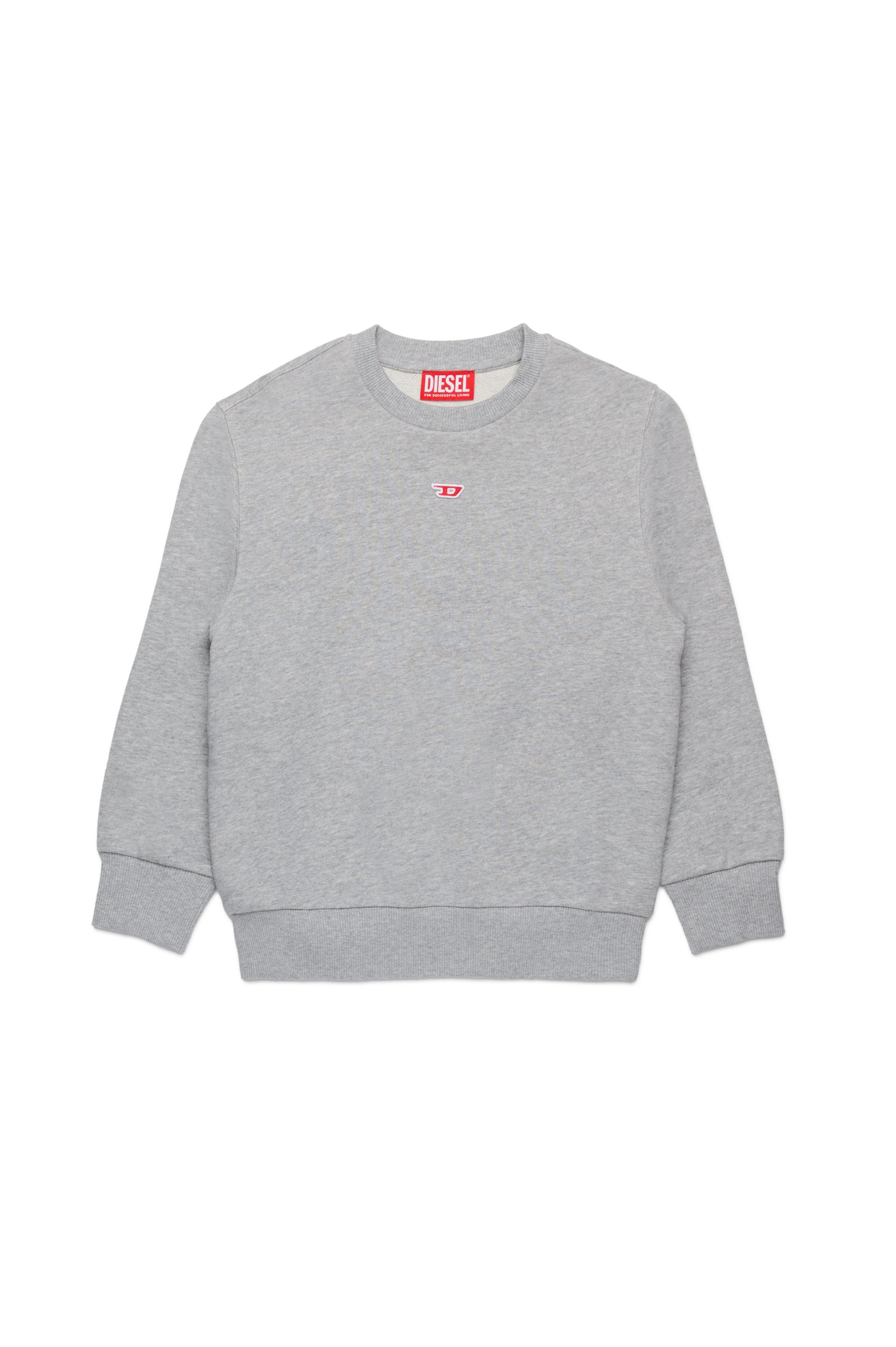 Diesel - SGINND OVER, Unisex's Sweatshirt with D logo in グレー - 1