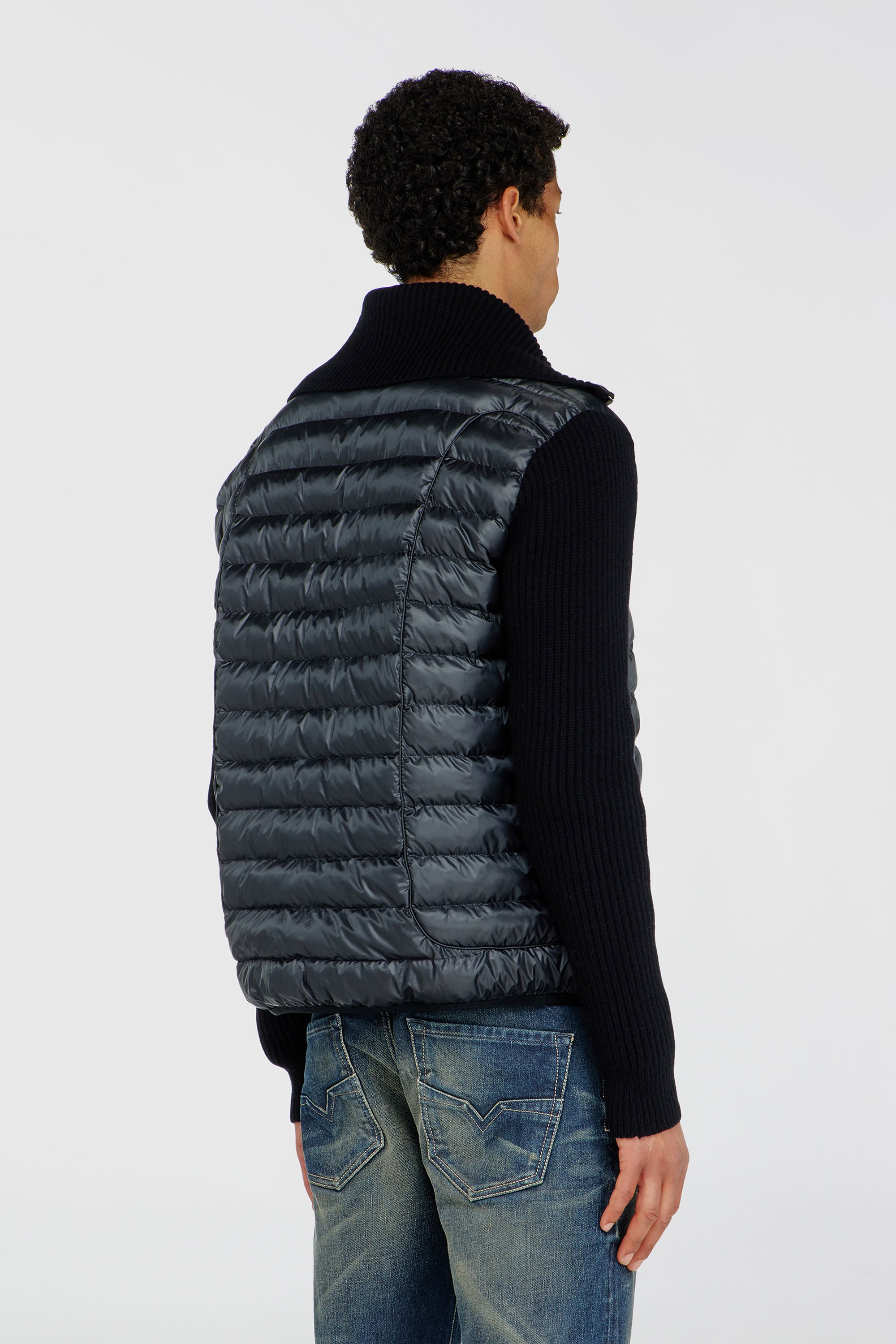 Diesel - W-SAYER, Male's ジャケット in ブラック - 5