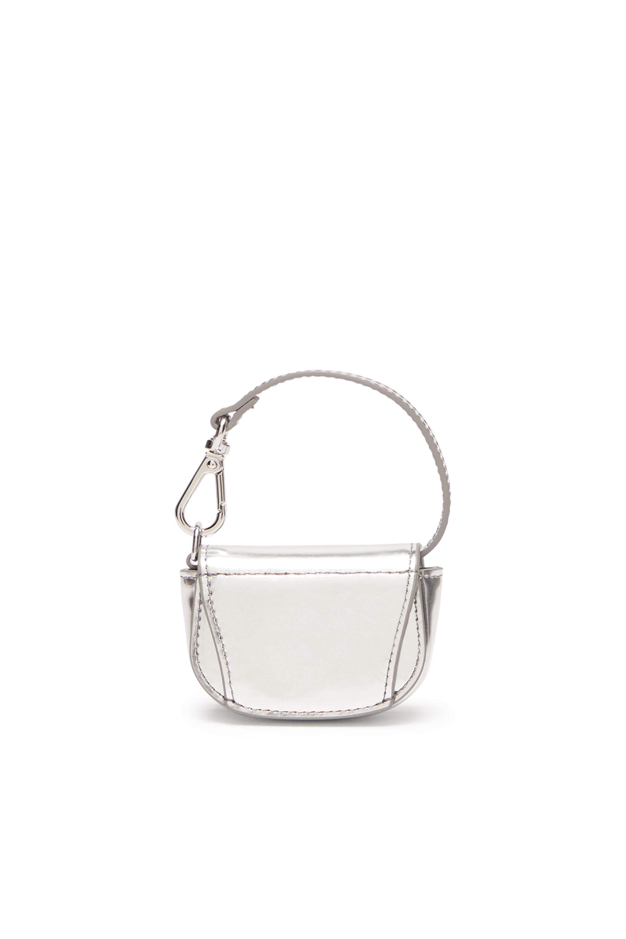 Diesel - 1DR XXS, Female's カウレザーマイクロウォレット in シルバー - 2