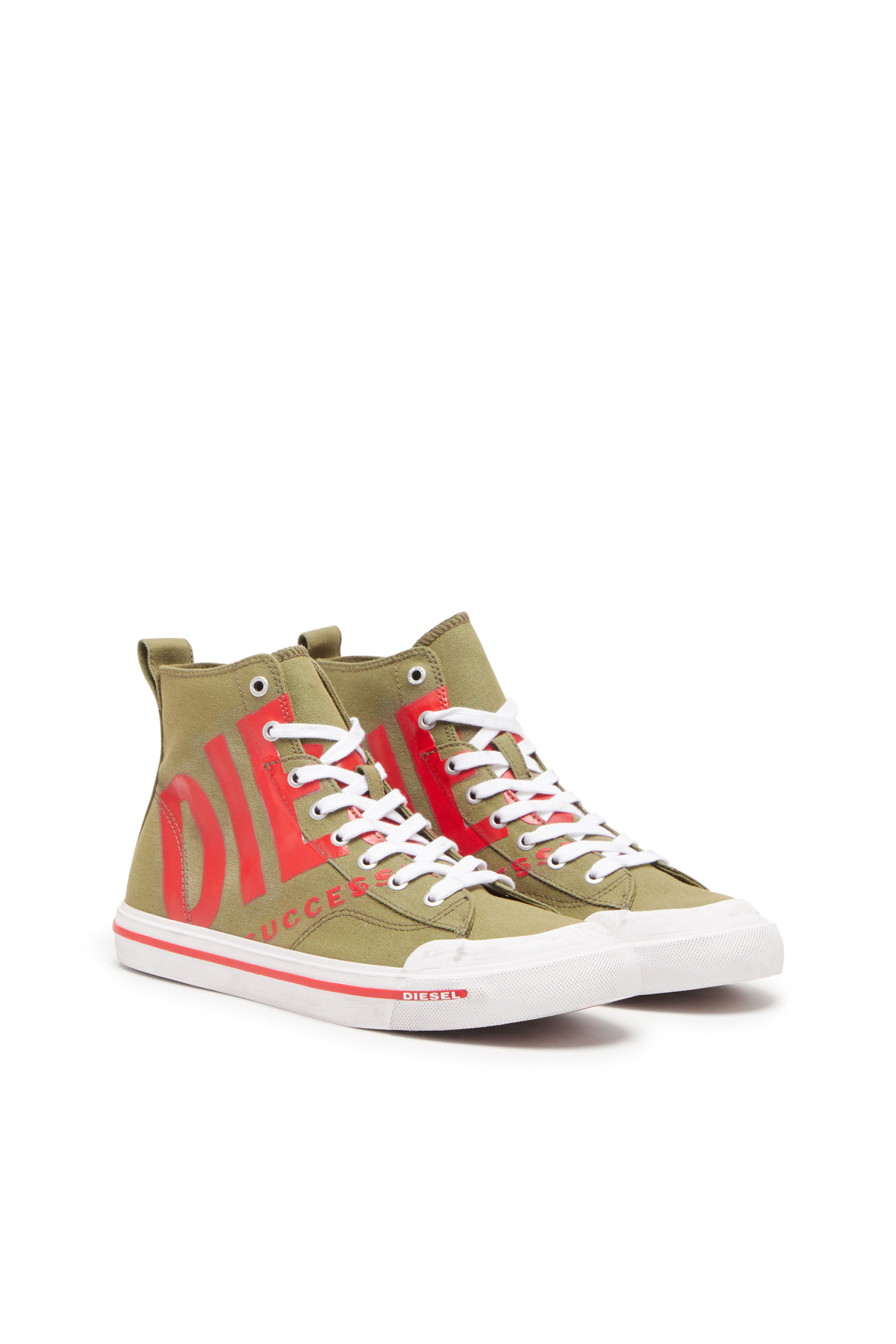 Diesel - S-ATHOS MID X, グリーン/レッド - Image 2