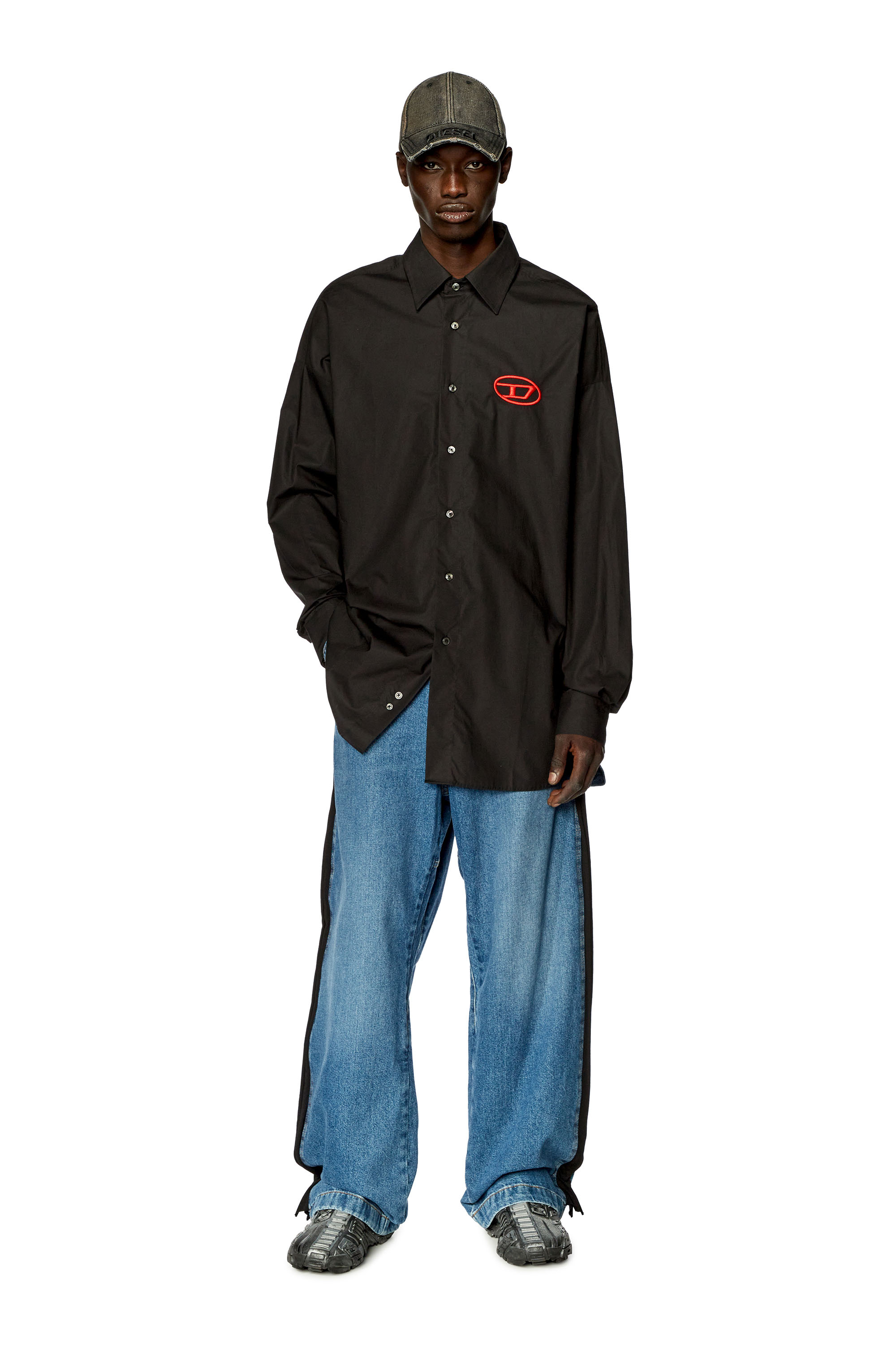 Diesel - S-DOU-PLAIN, ブラック - Image 3