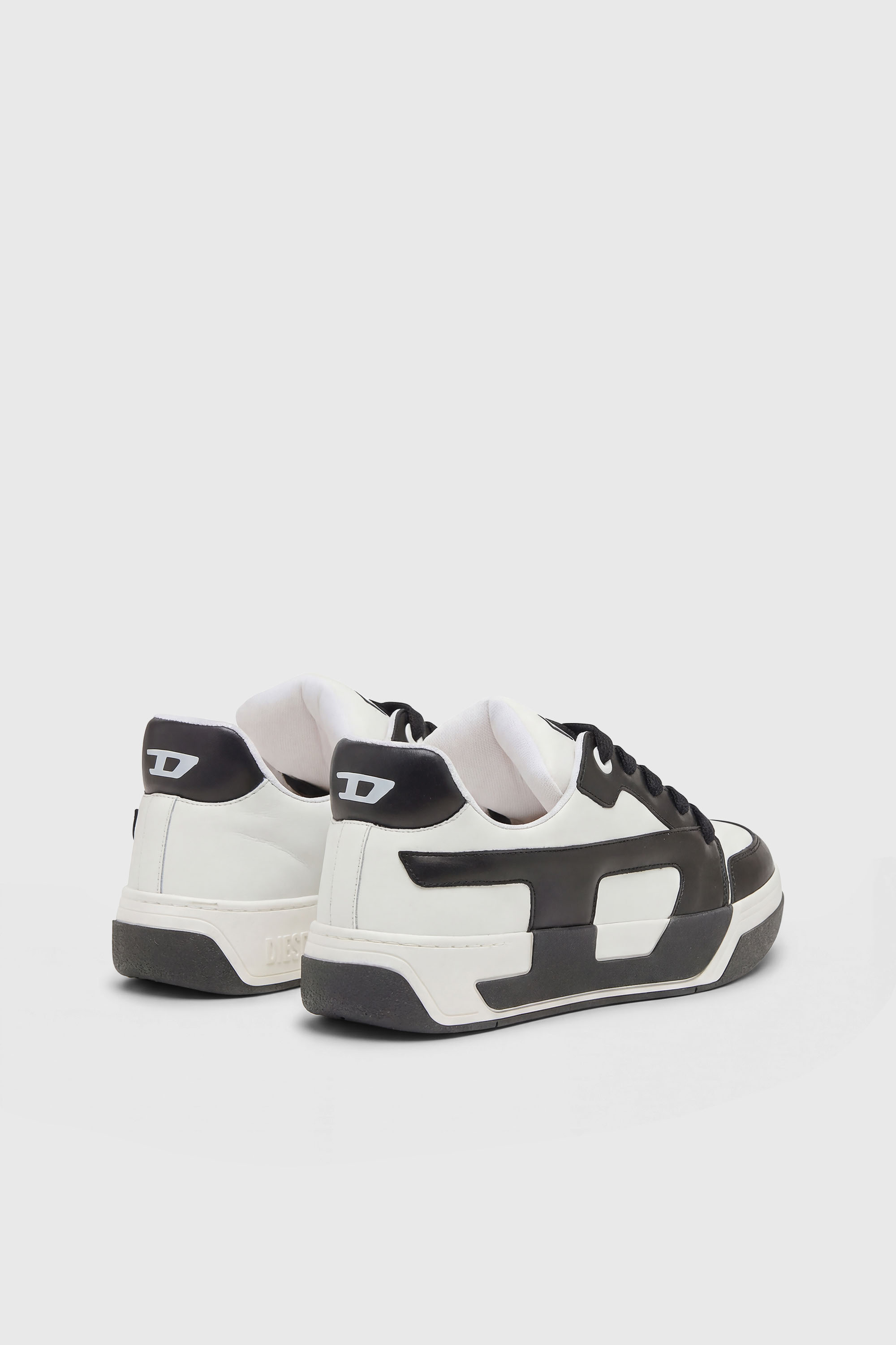 Diesel - S-D-OLLIE LOW, Male's ローカットスニーカー in ホワイト/ブラック - 3