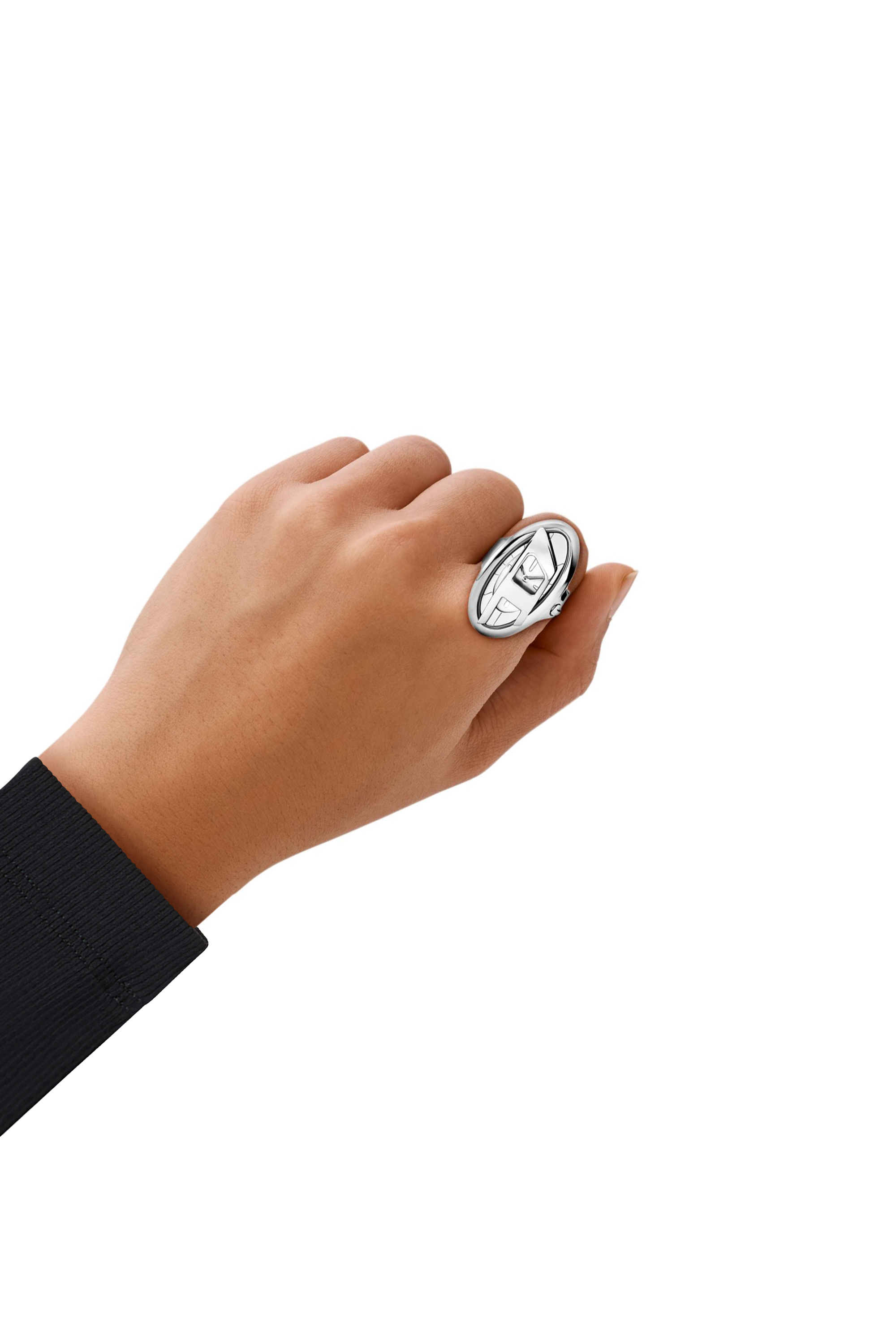 Diesel - DZ5623 WATCH, Female's D-Era stainless steel ring watch in シルバー - 5