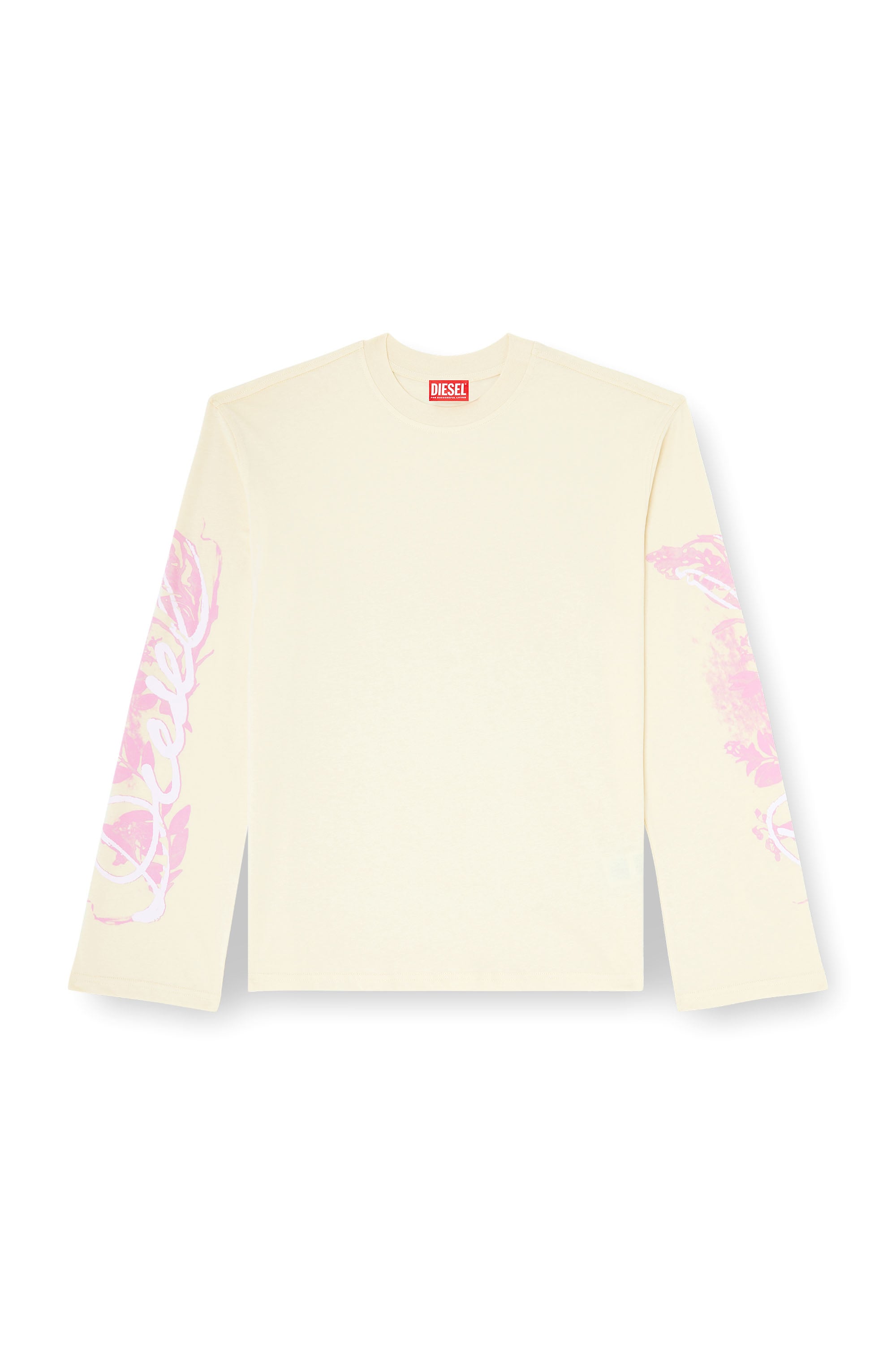 Diesel - T-HILARY-LS-AA3, Female's 長袖Tシャツ in ホワイト - 4