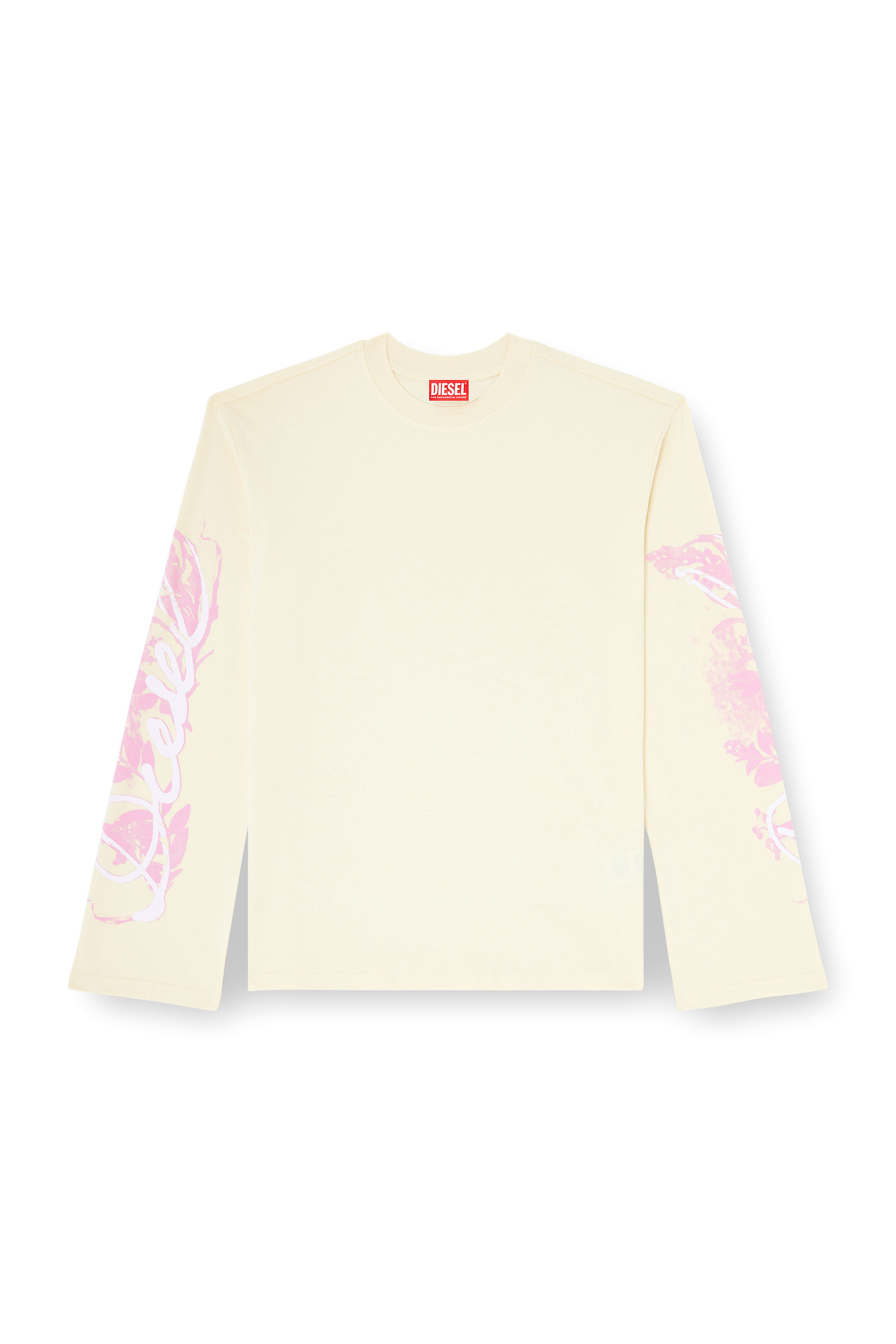 Diesel - T-HILARY-LS-AA3, Female's 長袖Tシャツ in ホワイト - 2
