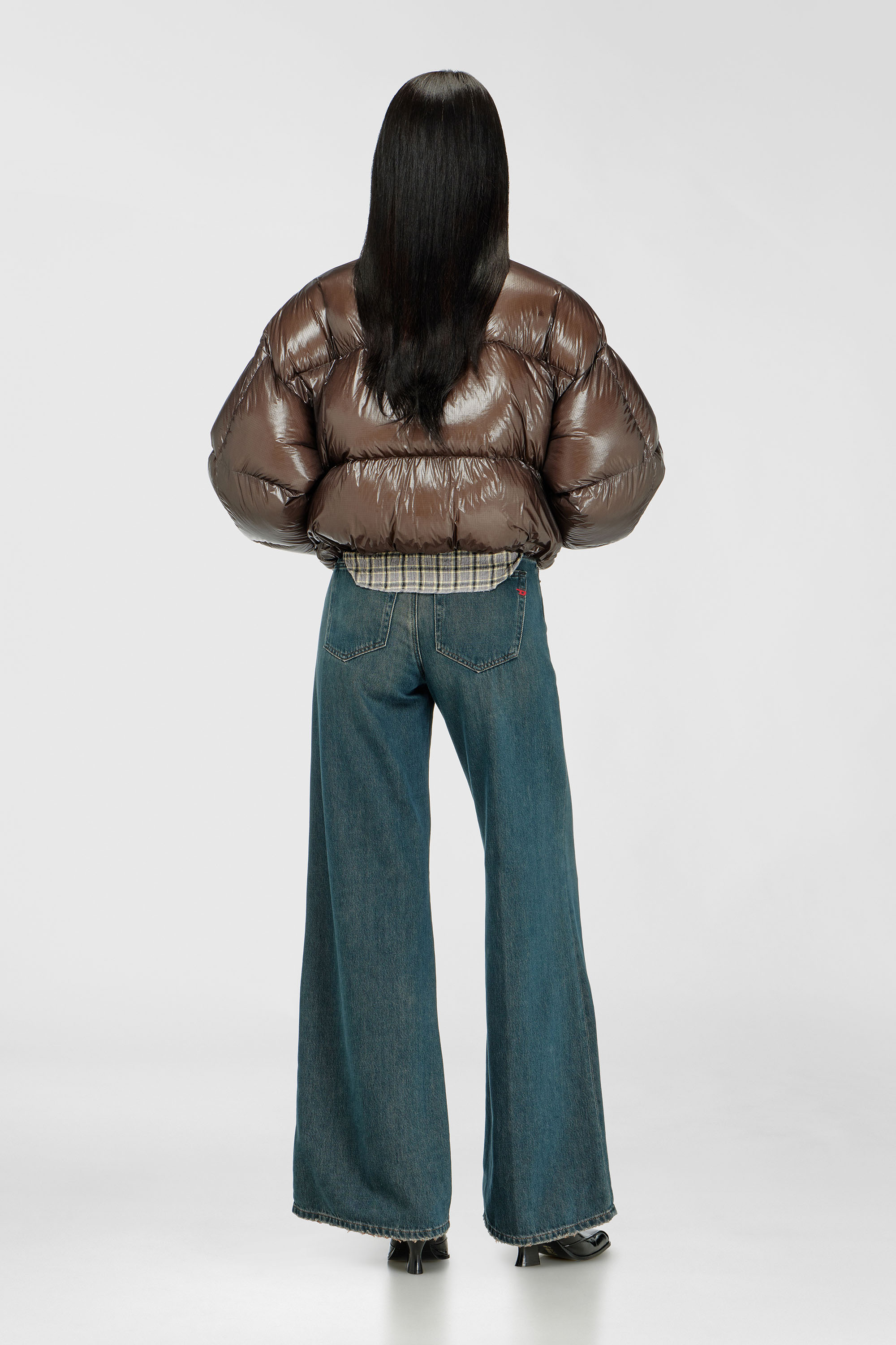 Diesel - Female's Flare Jeans 1978 D-Akemi 09P83, ダークブルー - 3