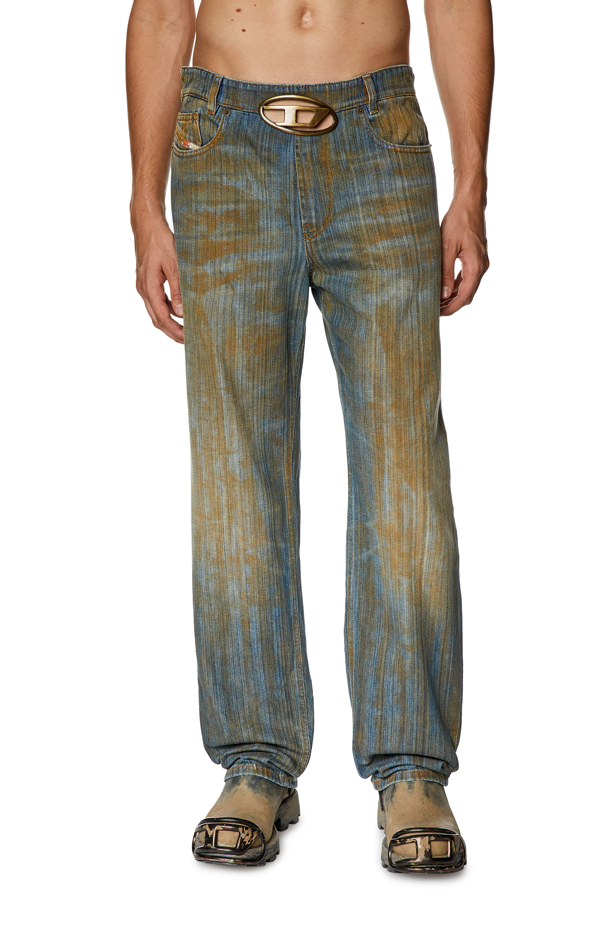 Diesel - Straight Jeans 2010 D-Macs 0NLAL, ミディアムブルー - Image 2