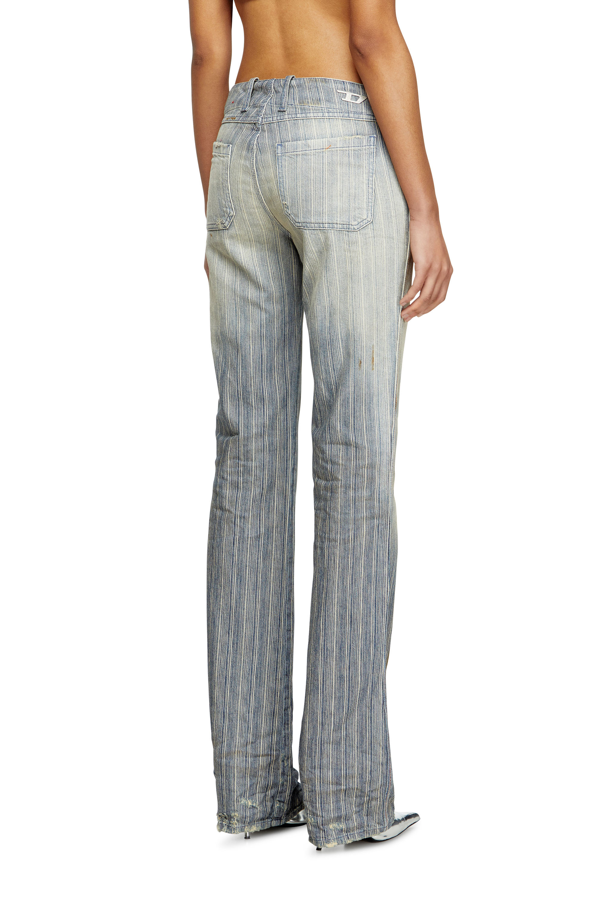 Diesel - Female's Bootcut Jeans D-Keate 09L55, ミディアムブルー - 5