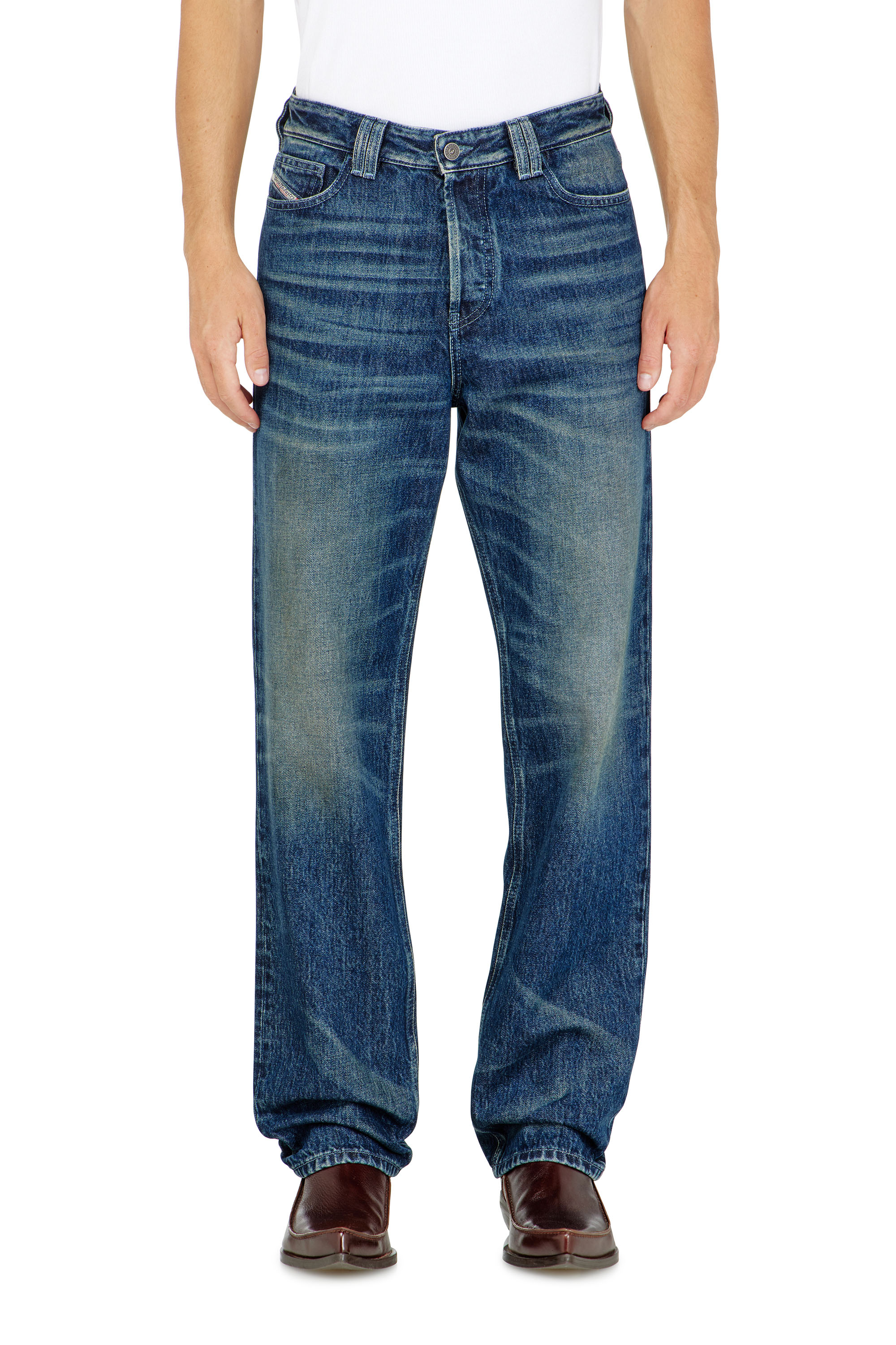 Diesel - Male's Regular Jeans 1991 D-Voeed 007FZ, ダークブルー - 5