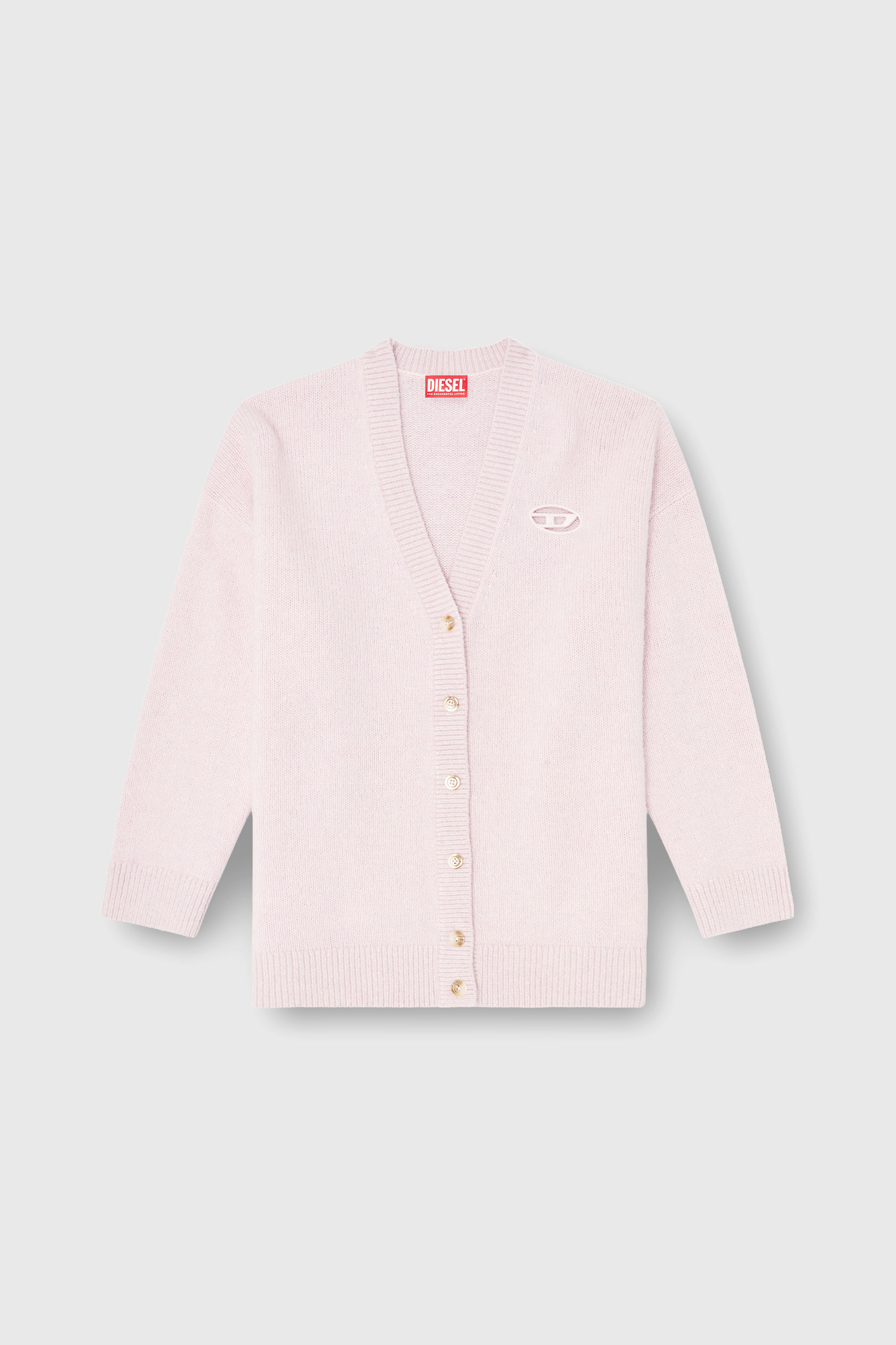 Diesel - M-AREELA, Female's カーディガン in フェースパウダー - 2