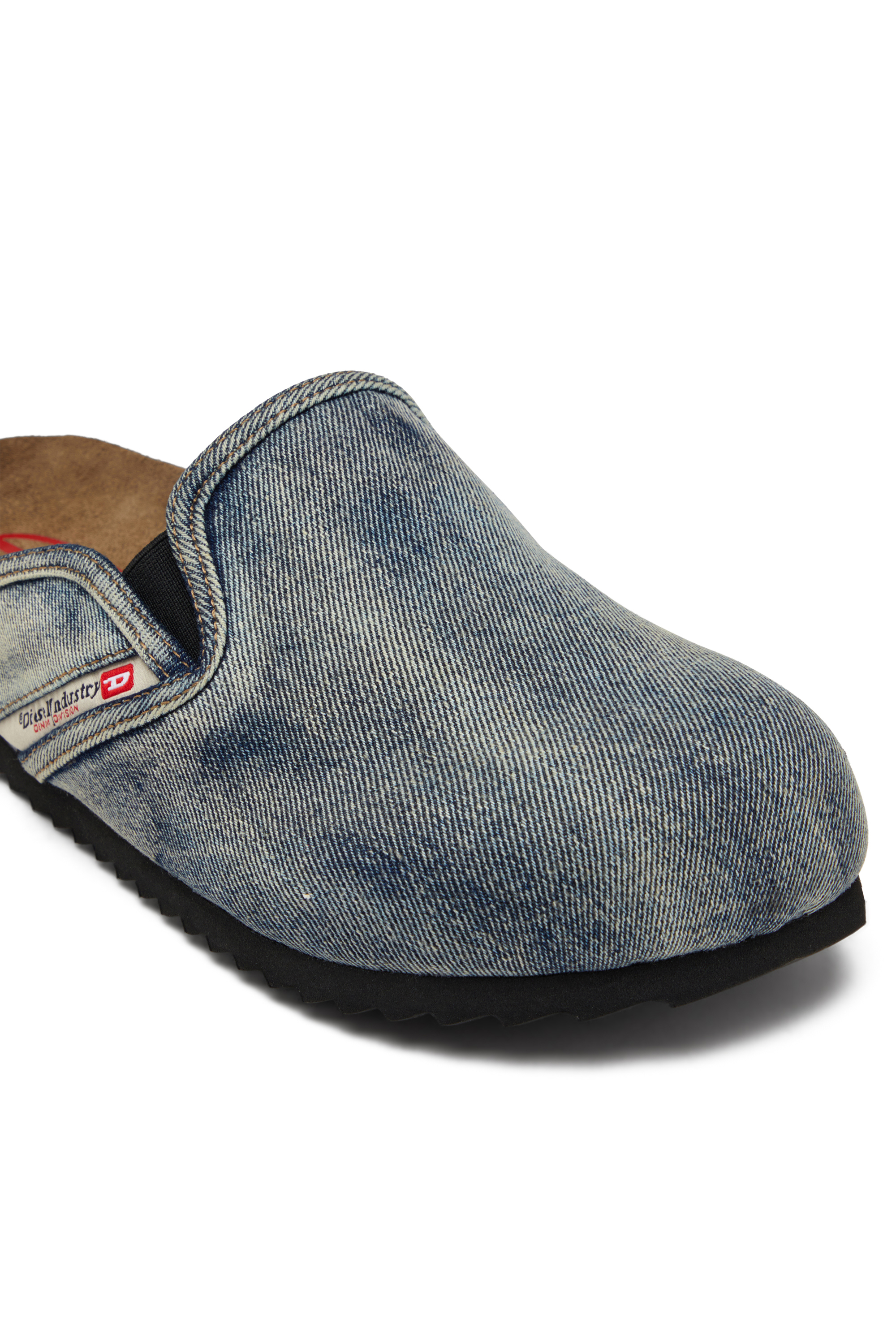 Diesel - D-WOODSTOCK SLIP-ON, Male's デニムスリッポンミュール in ダークブルー - 6