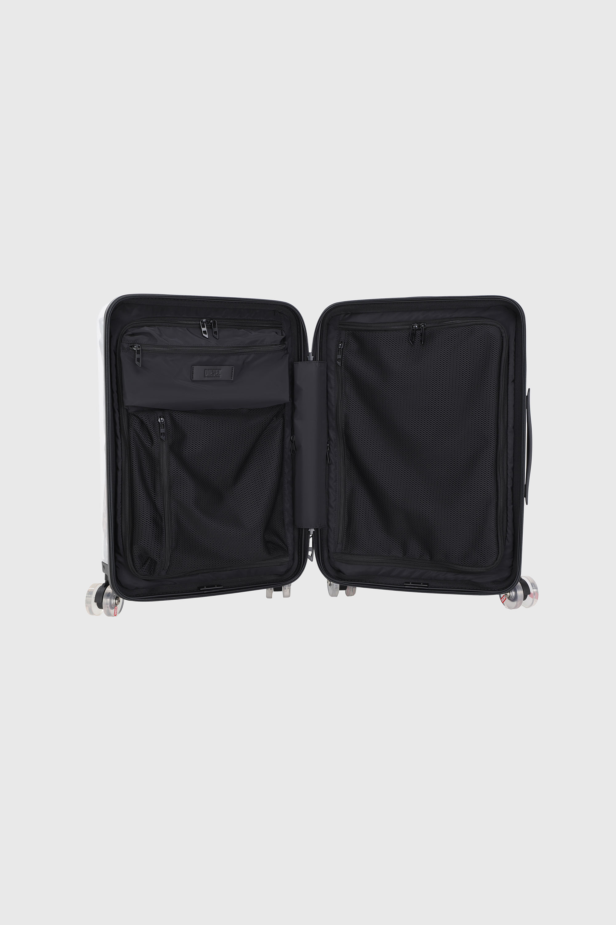 LU0036 HARD LUGGAGE - DSL009, グレー/ピンク