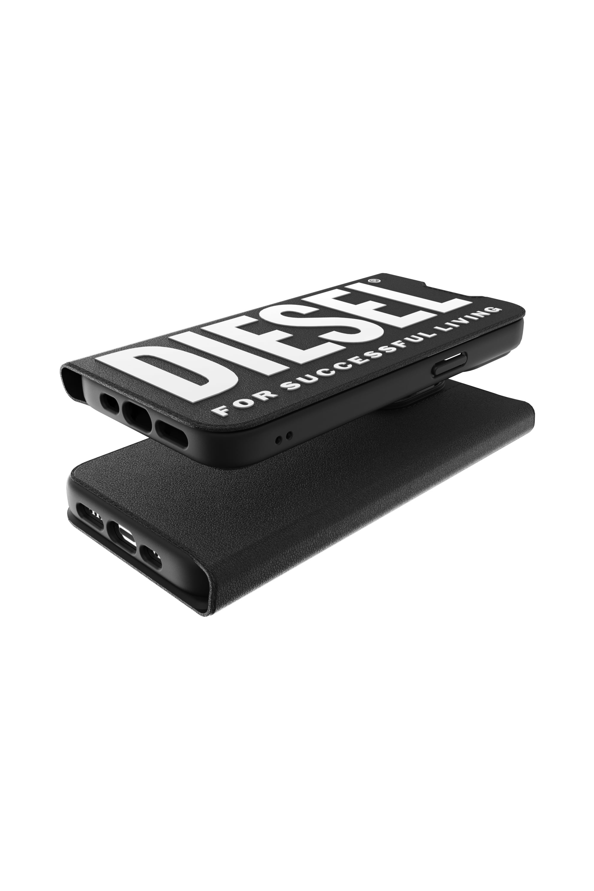 48274 BOOKLET CASE iPhone13/13Pro対応 ケース｜ブラック｜ウィメンズ