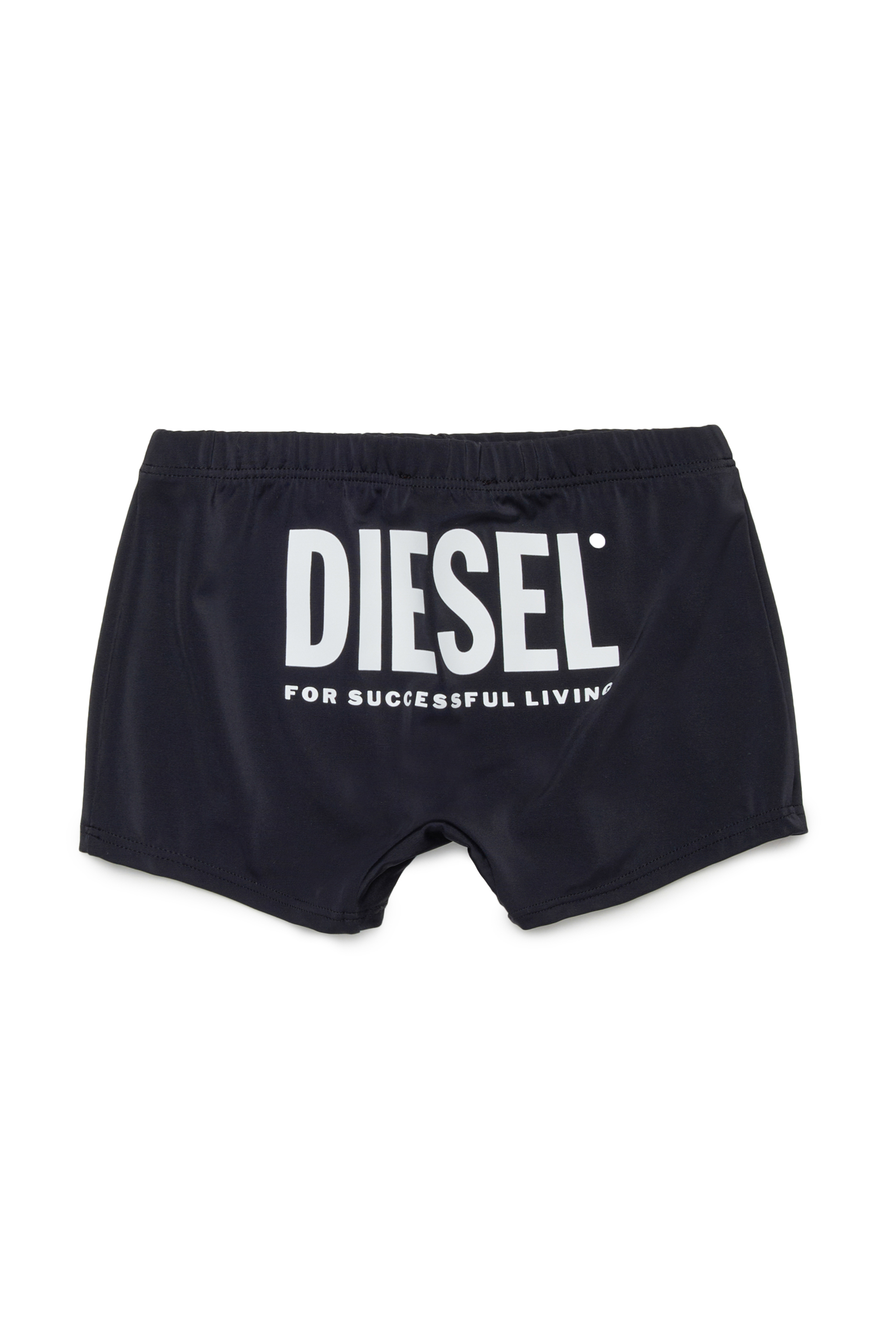 Diesel - MISFEL, Male's Swim shorts with back logo print in ブラック - 2
