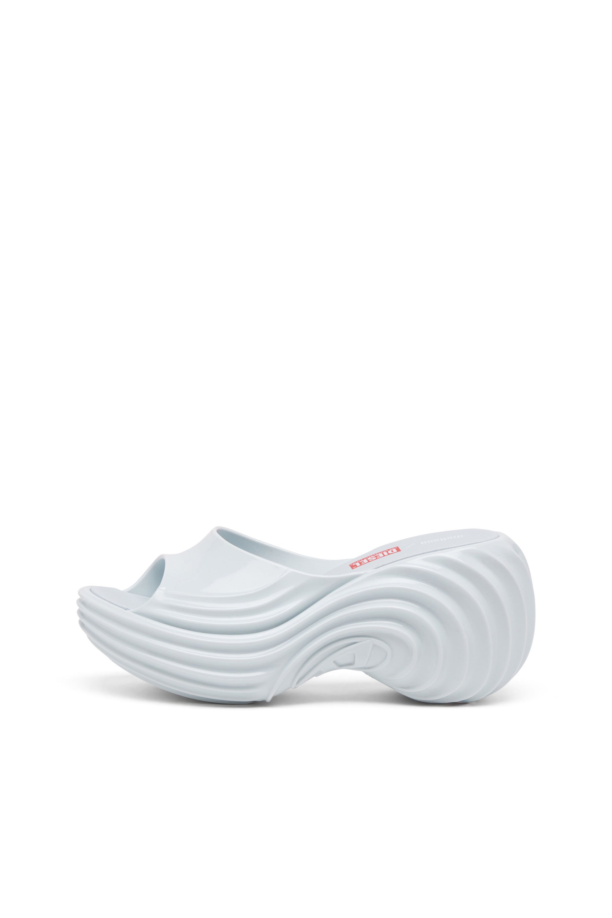 Diesel - MELISSA QUANTUM PLATFORM, Female's Platform mule in Melflex® in ライトブルー - 3