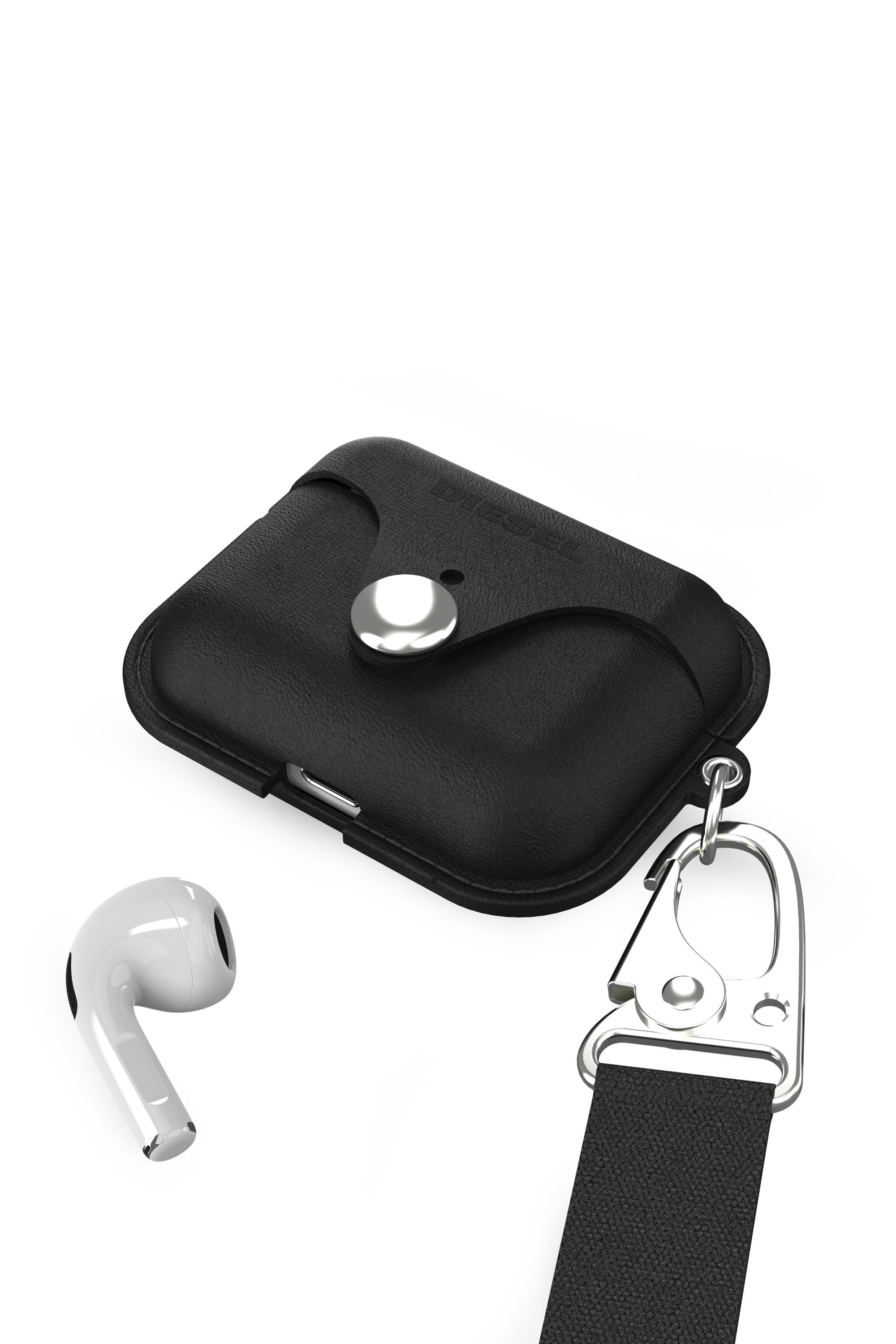 Diesel - 50082 AIRPOD CASE, ブラック - Image 3