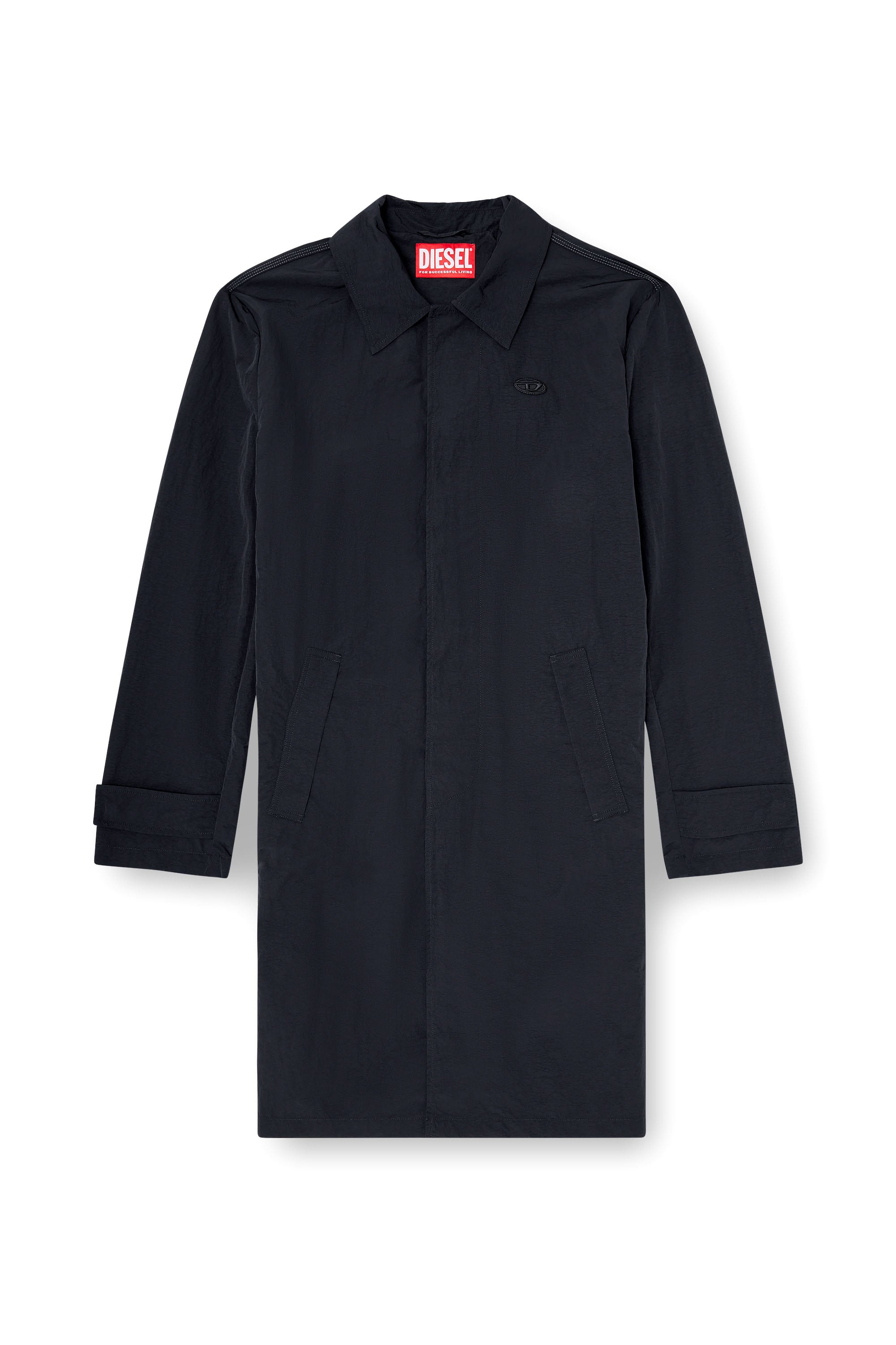 Diesel - J-BURHAT, Male's コート in ブラック - 3