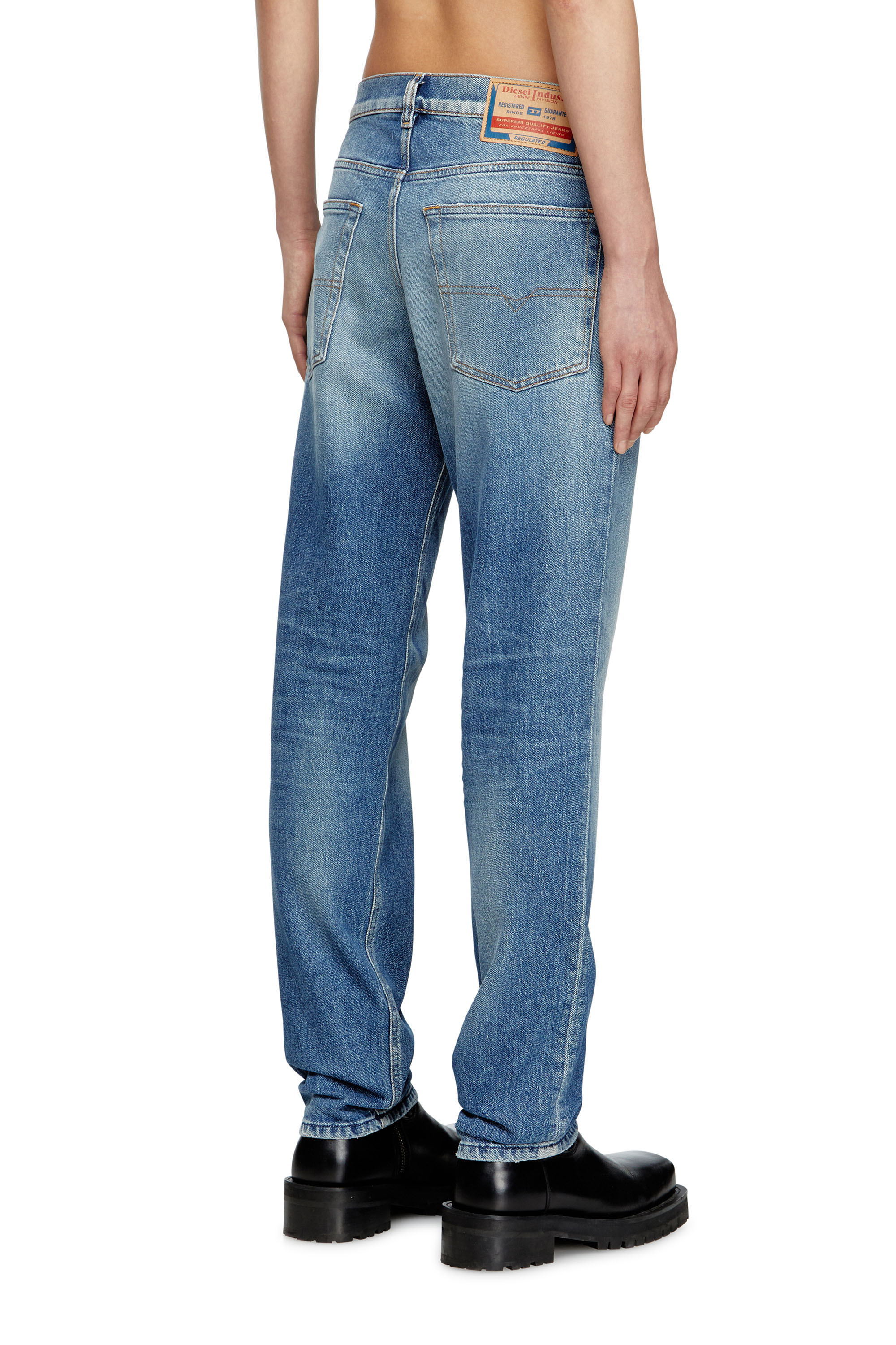 Diesel - Male's Regular Jeans 2023 D-Finitive 09M12, ミディアムブルー - 4