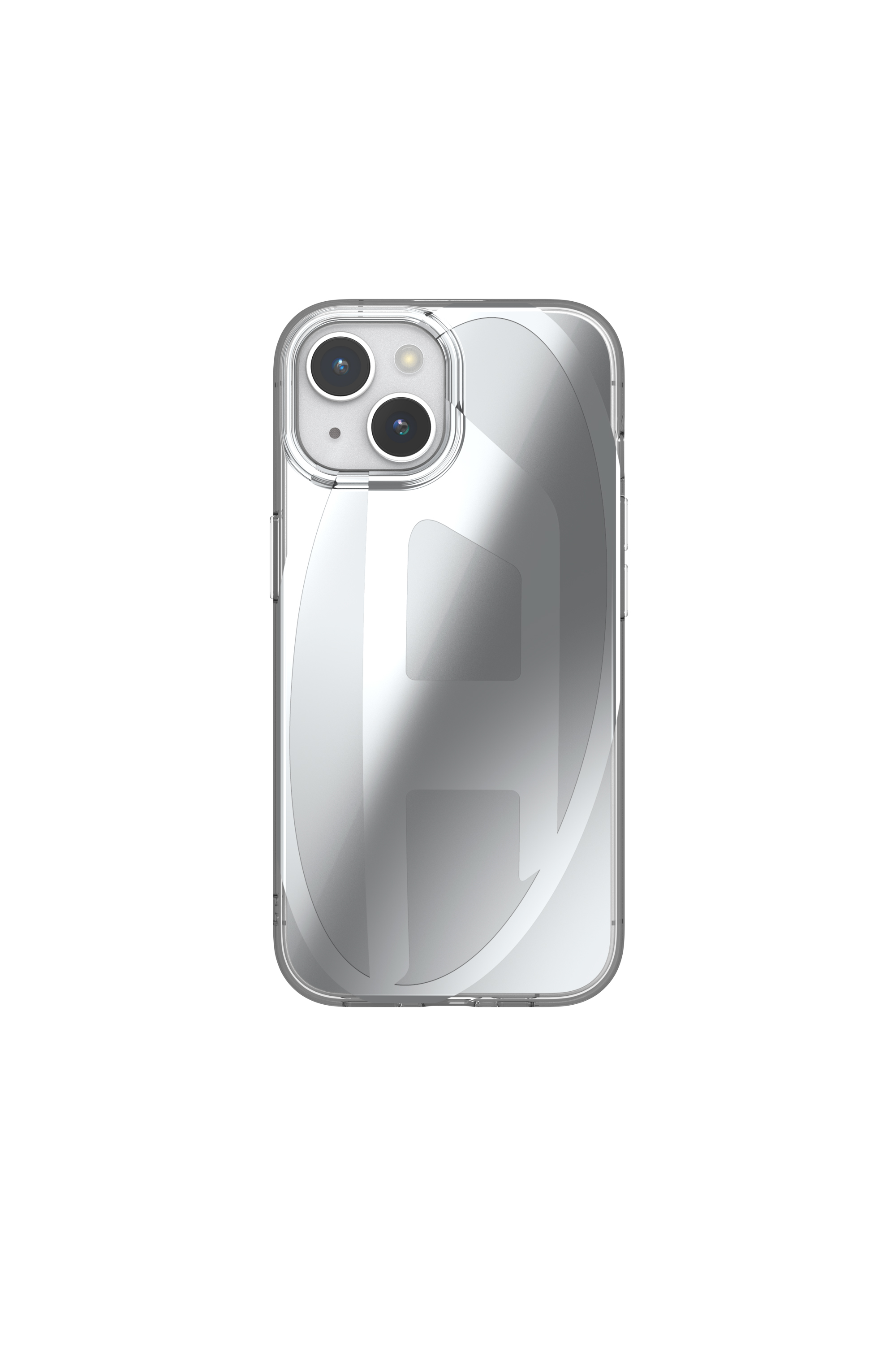 Diesel - 54095 MOULDED CASE, Unisex's iPhone 15 クリアケース in シルバー - 2