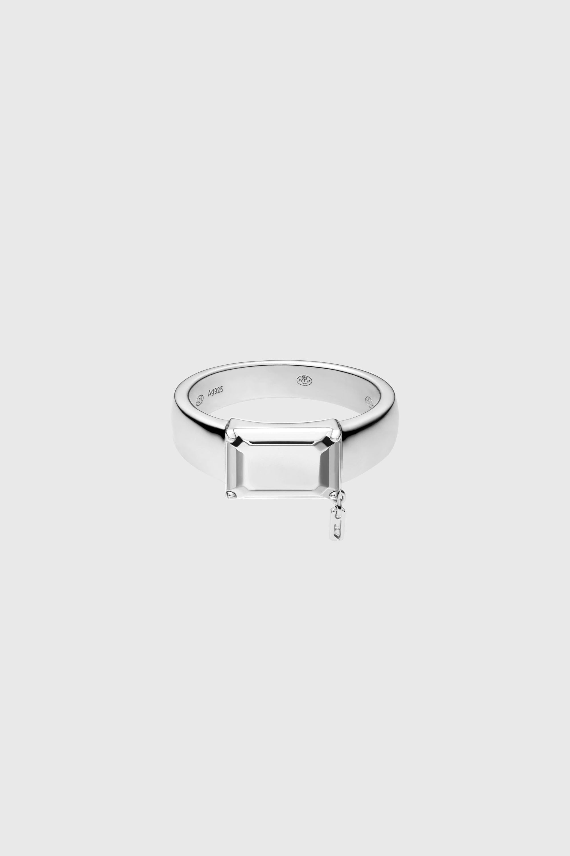 Diesel - DL1365040 STERLING SILVER JEWEL, Unisex's リング in シルバー - 2