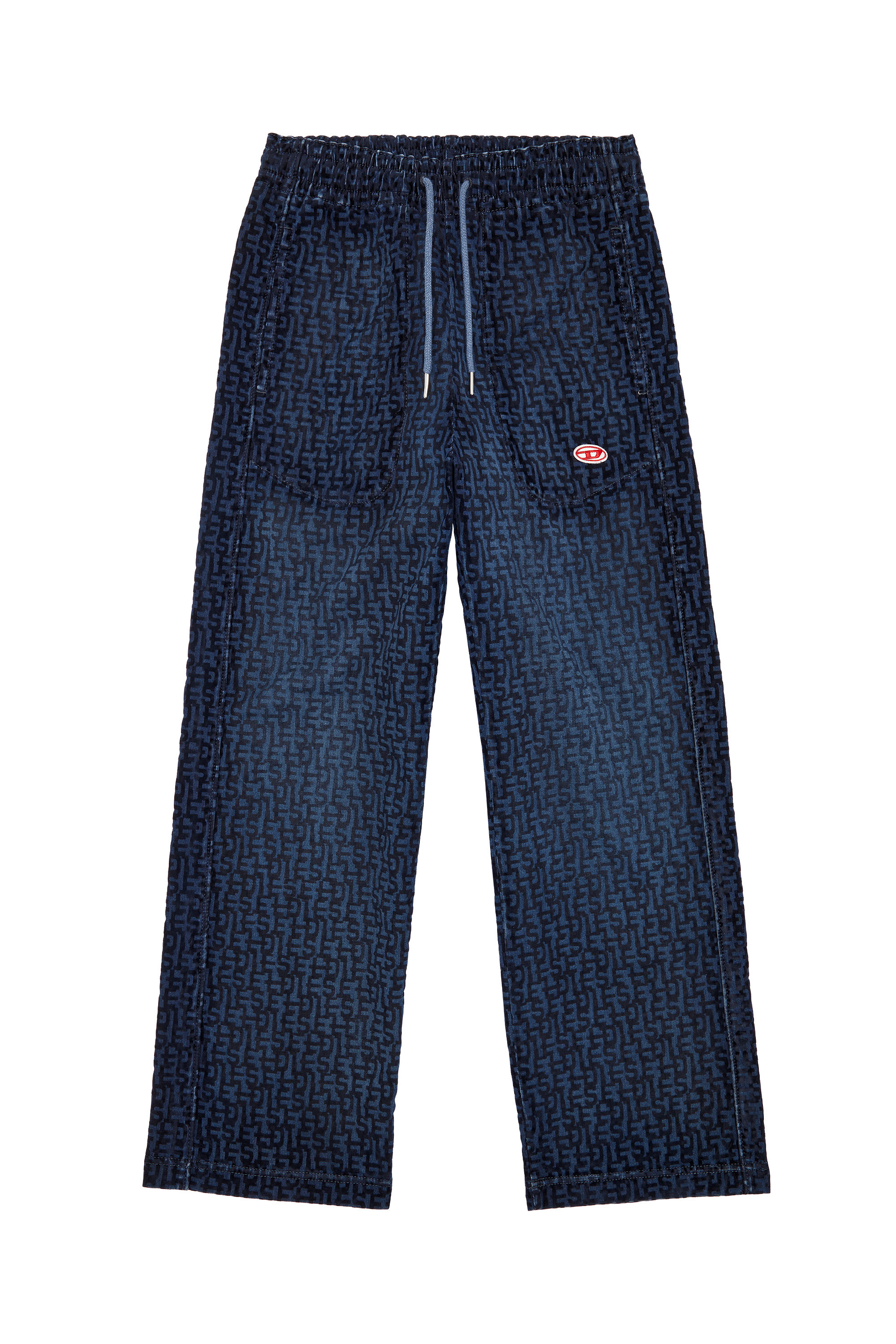 Diesel - Straight D-Martians Track Denim 068BY, ダークブルー - Image 3