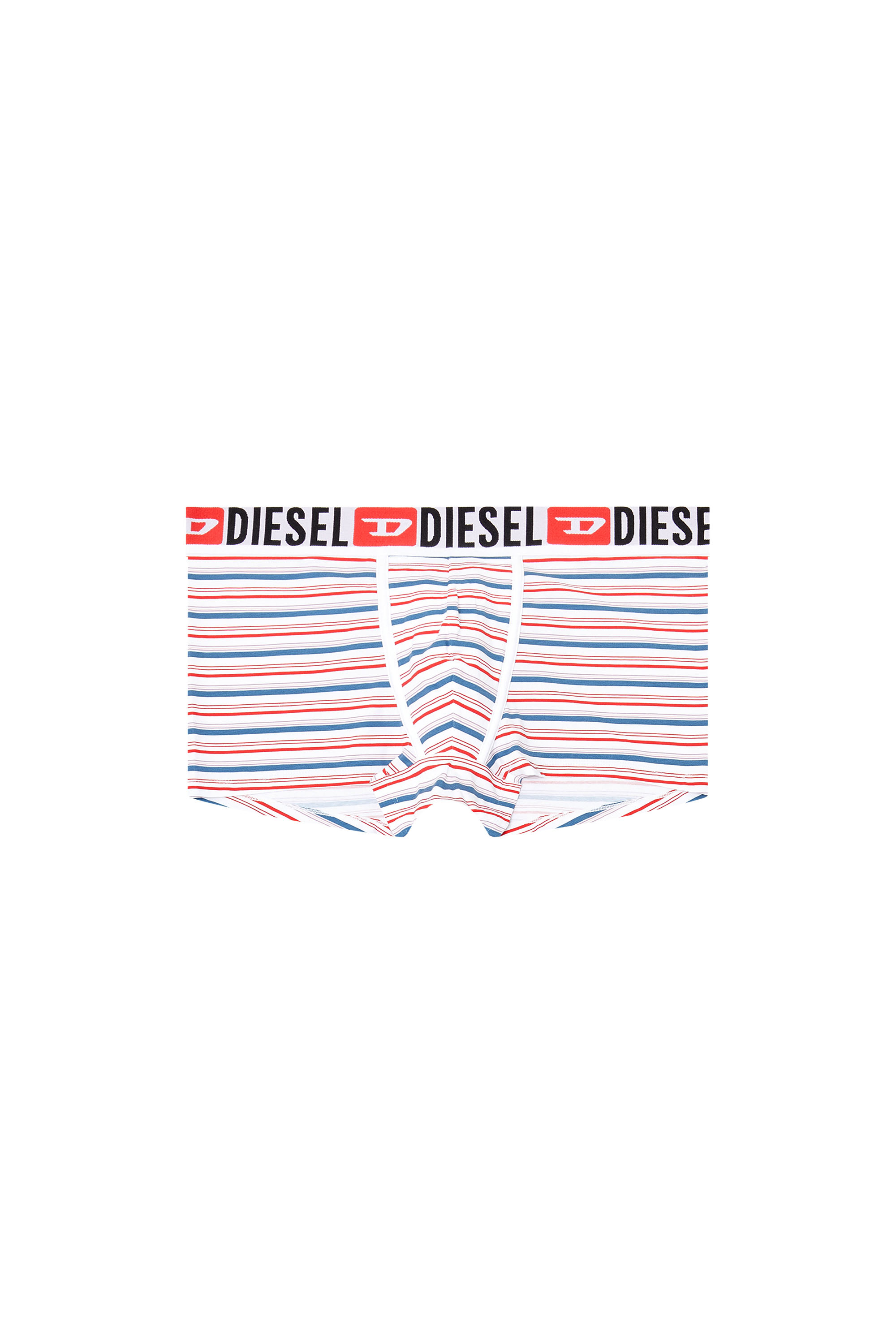 Diesel - DAMIEN, Male's ボクサーパンツ in ホワイト/レッド/ブルー - 2