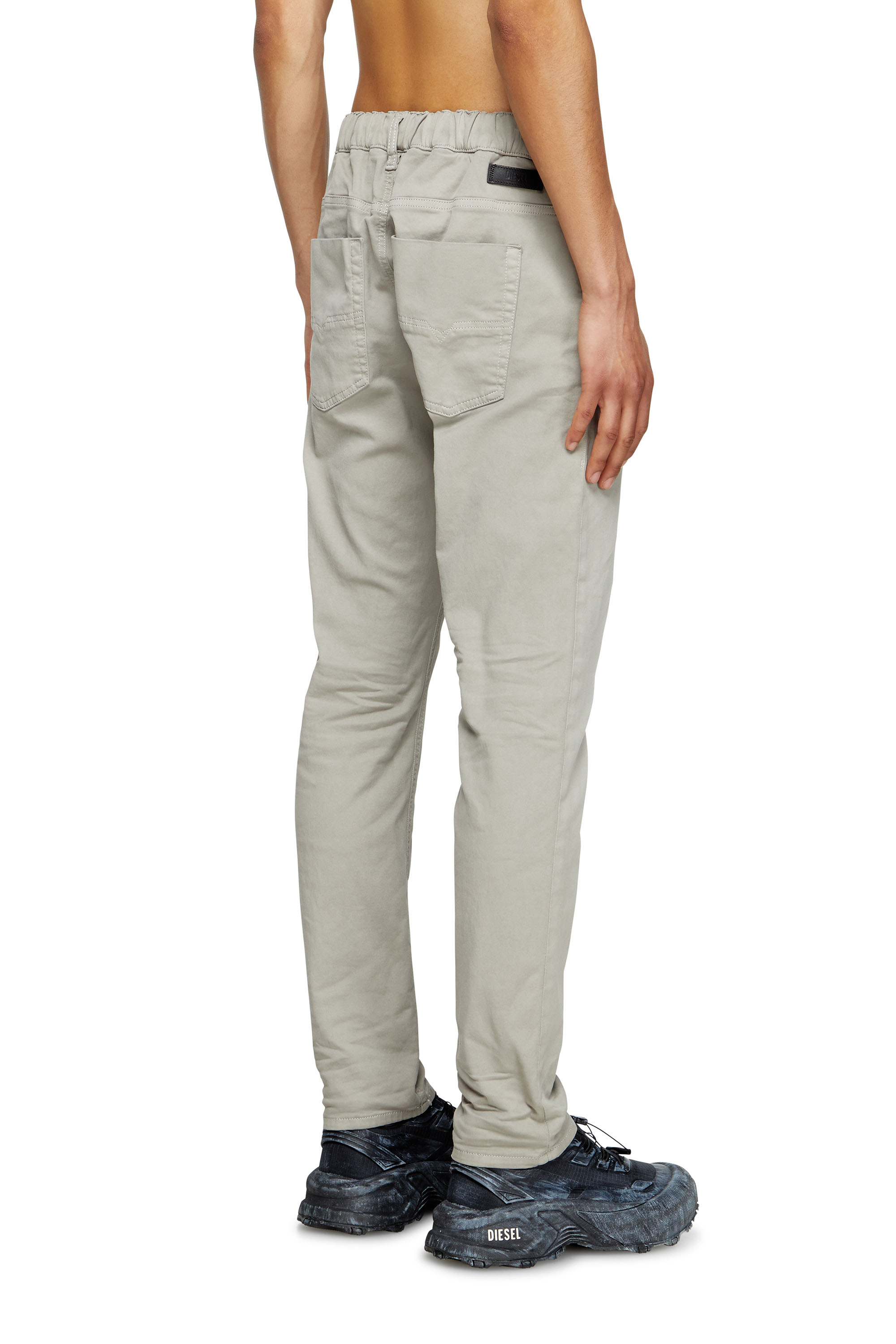 Diesel - Male's Regular 2032 D-Krooley Joggjeans® 0670M, ライトグレー - 4