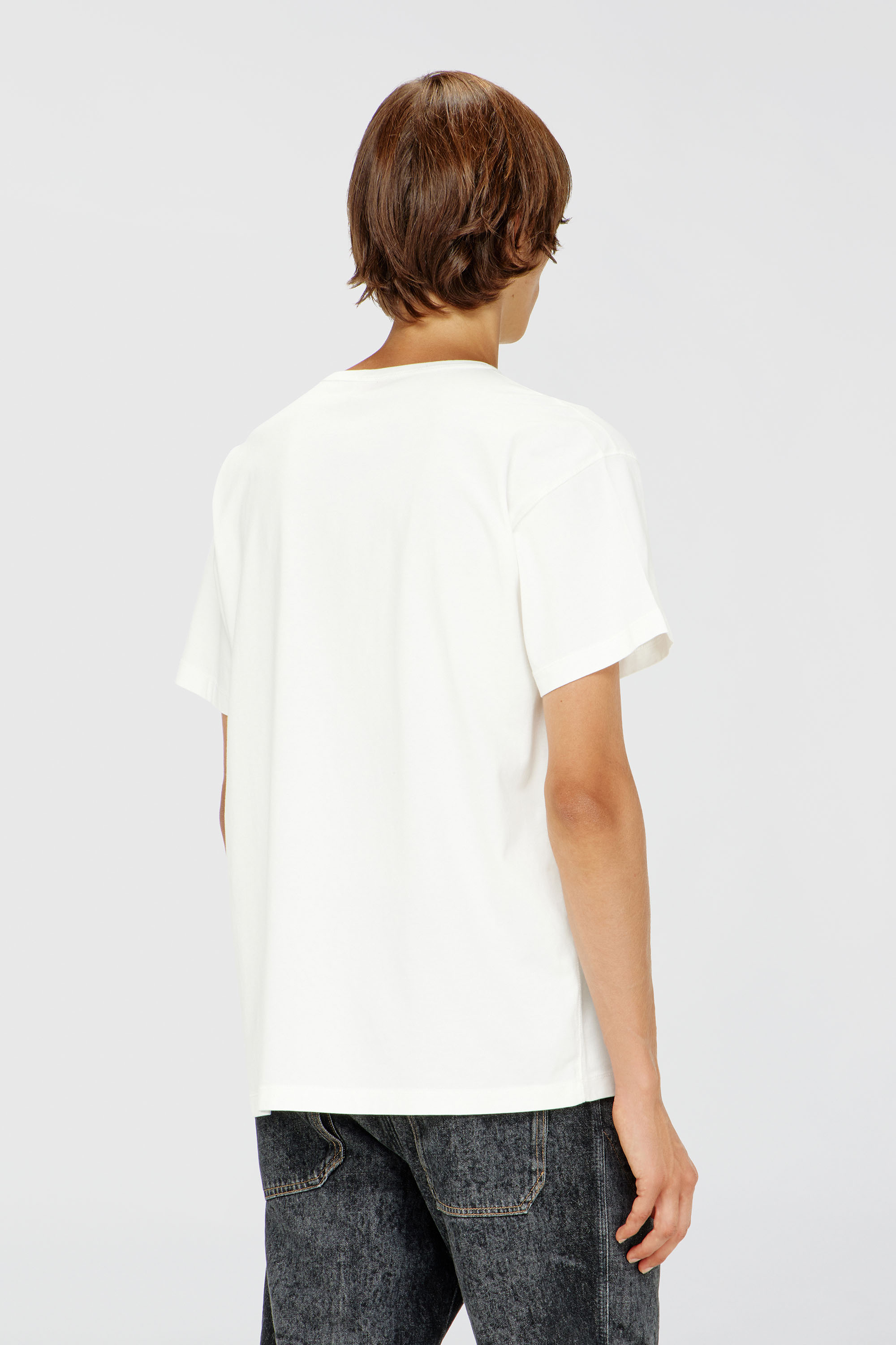 Diesel - T-NORM-IOD, Male's Tシャツ in ホワイト - 4