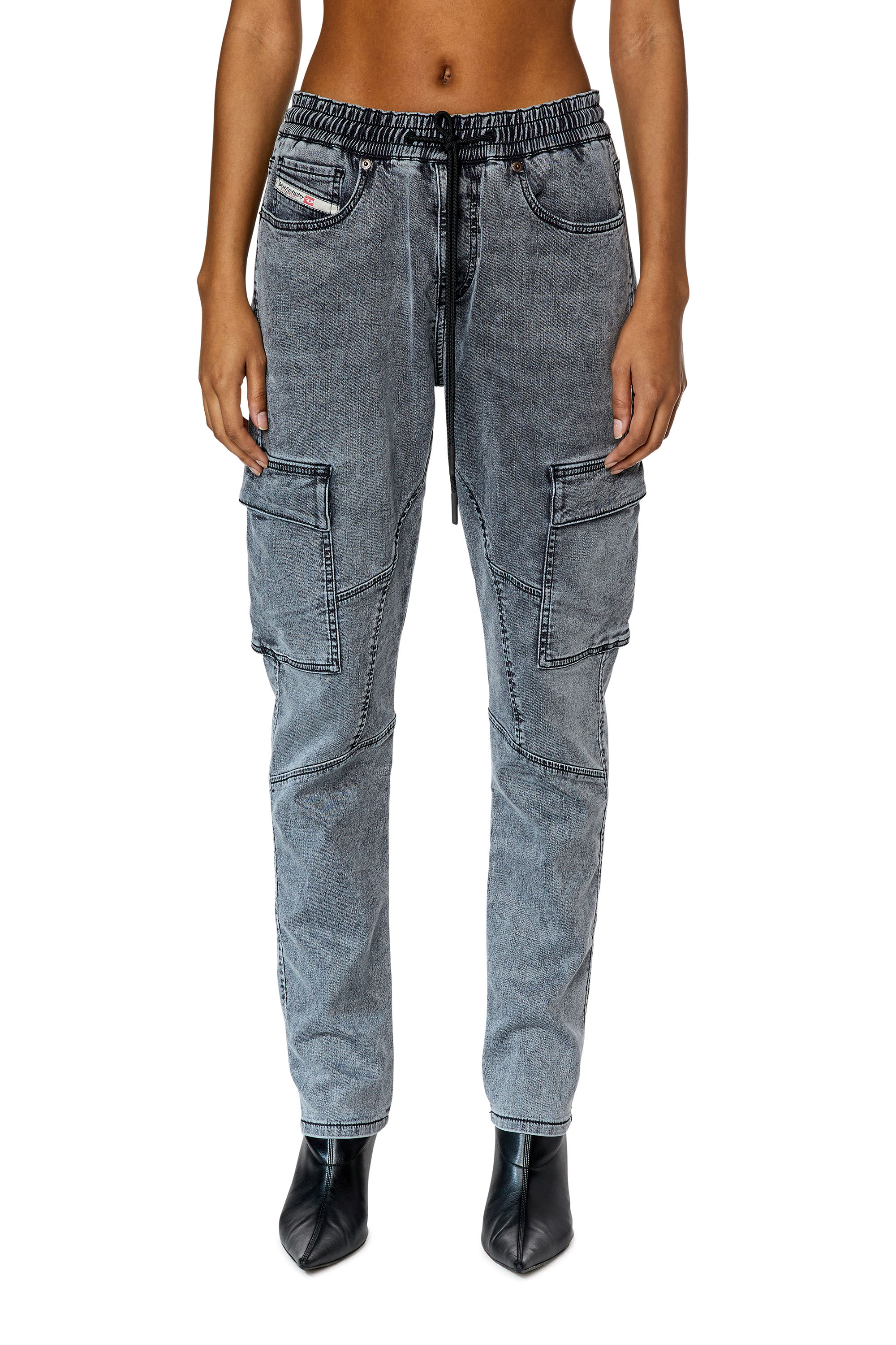 Diesel - Slim 2051 D-Ursy Track Denim 068DW, ライトグレー - Image 1