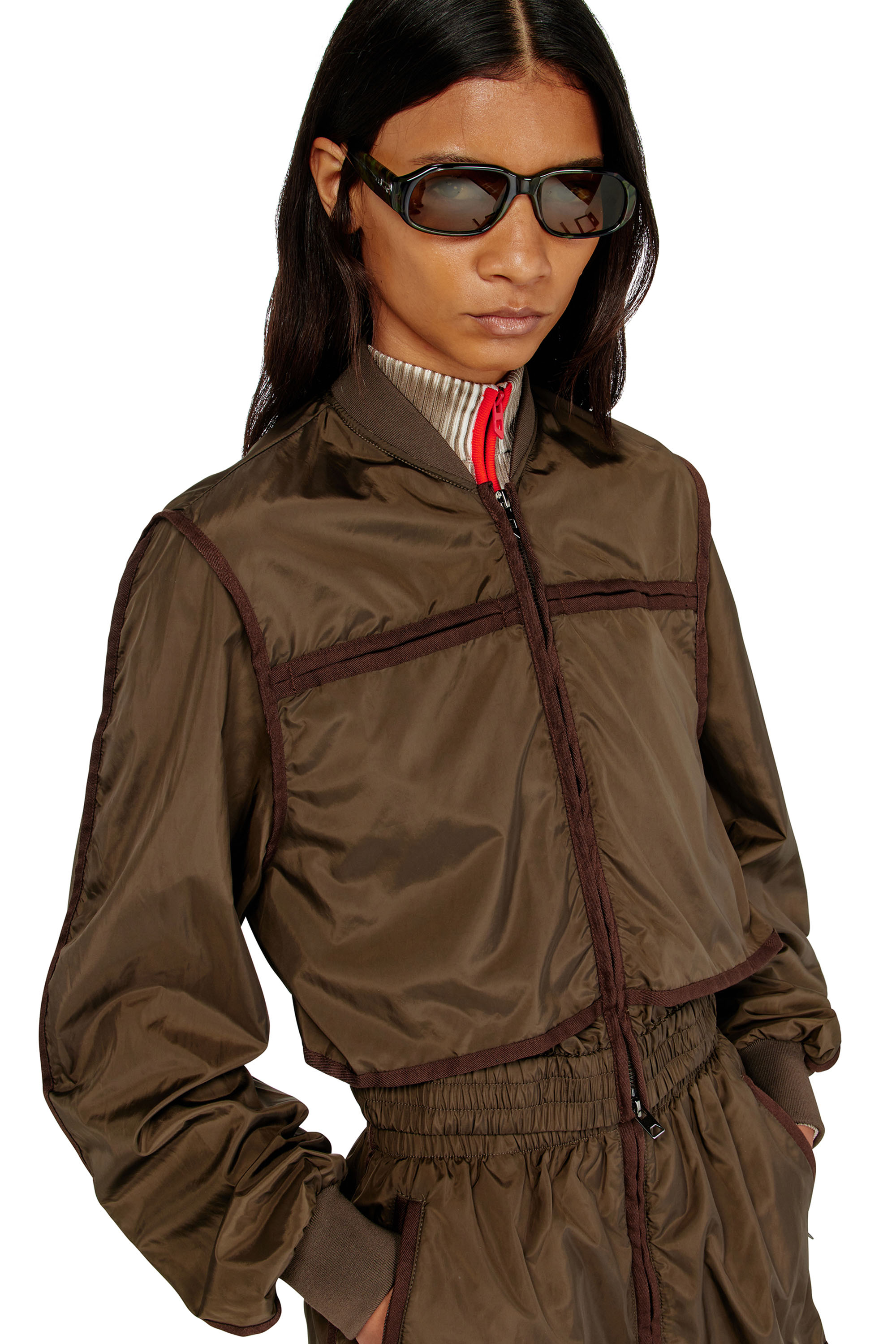 Diesel - G-OTHAM, Female's ジャケット in ブラウン - 4