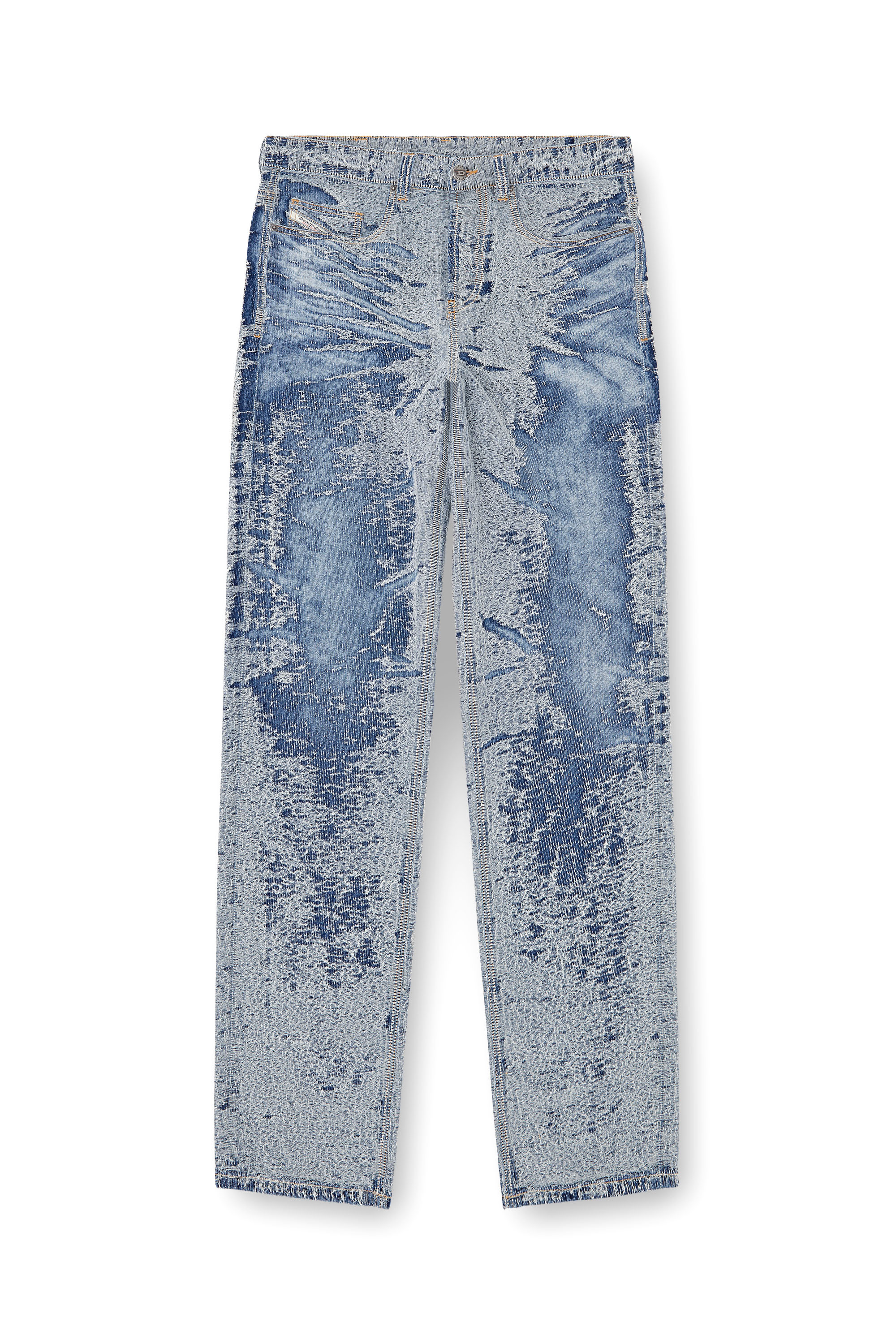 Diesel - Male's Relaxed Jeans 2001 D-Macro 007W4, ミディアムブルー - 2