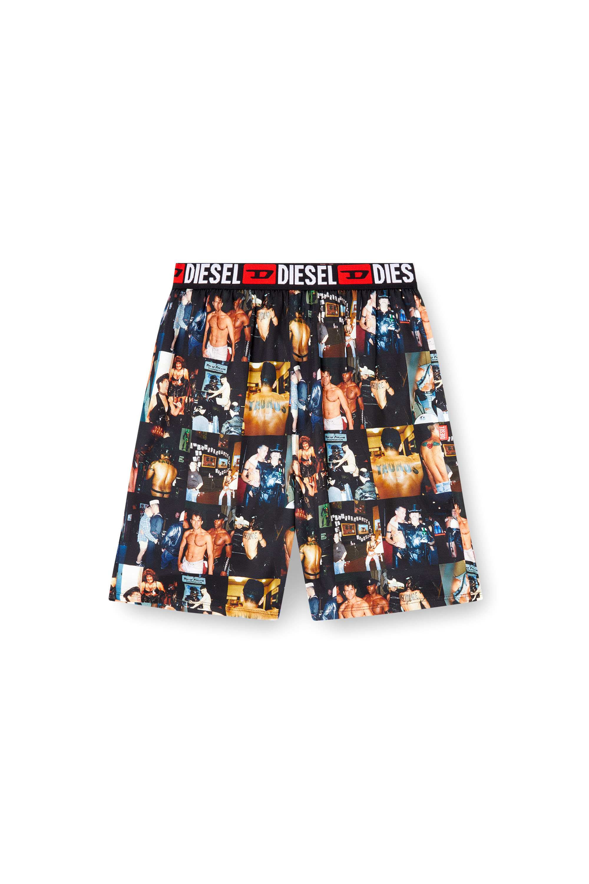 Diesel - PR-P-TOLL-SHOR-TOM25, Unisex's Shorts with graphic prints in ブラック - 2