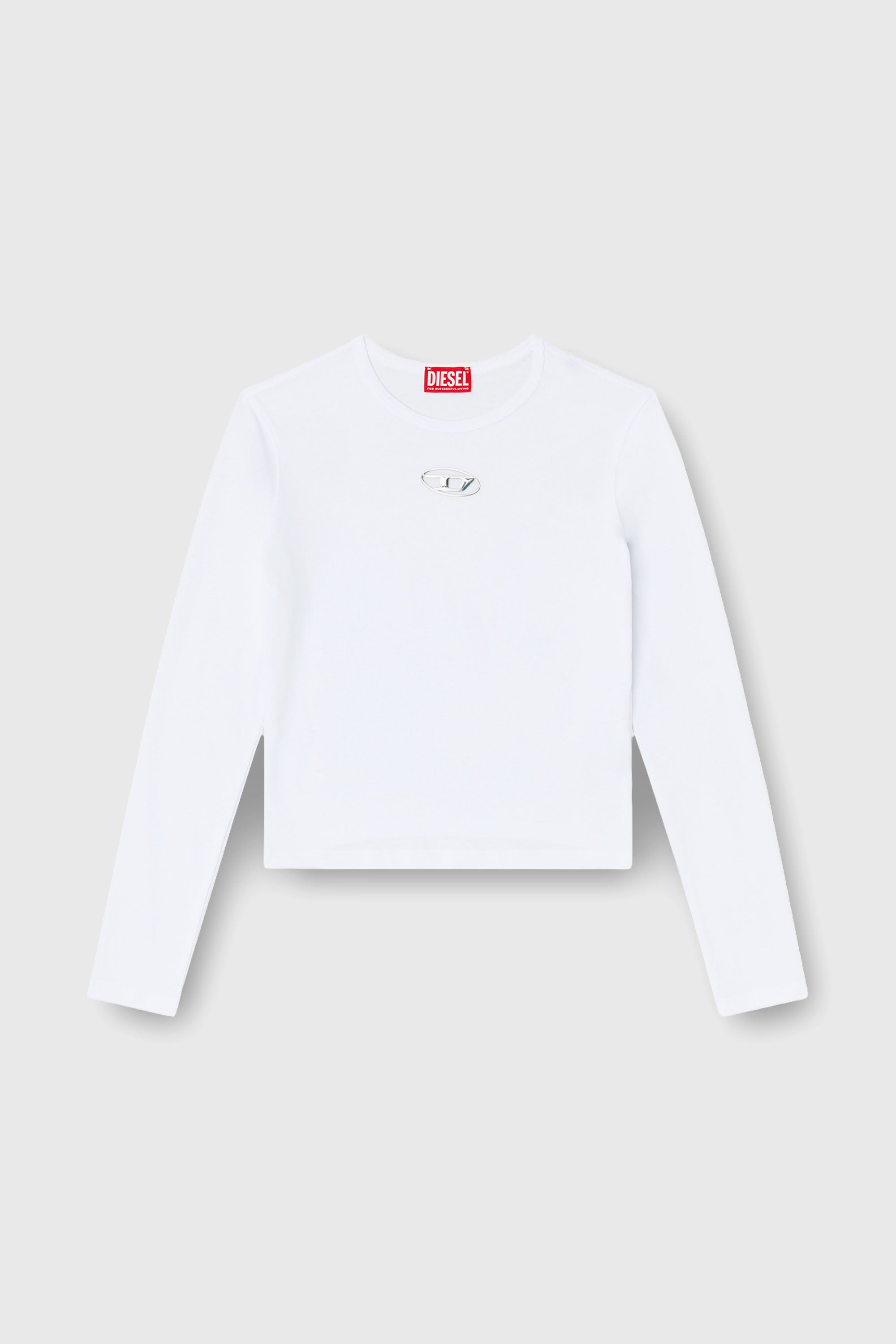 Diesel - T-UNCUTIE-LONG-LS-OD, Female's 長袖Tシャツ in ホワイト - 2