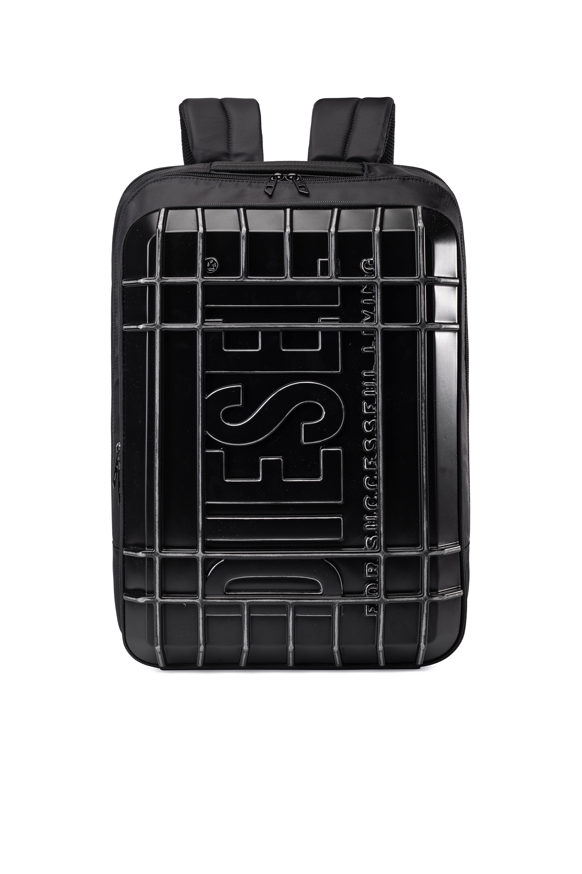 Diesel - DIESEL PC STRONG IMAGE BACKPACK- DSB005, Unisex's Rugged travel backpack in ブラック - 2