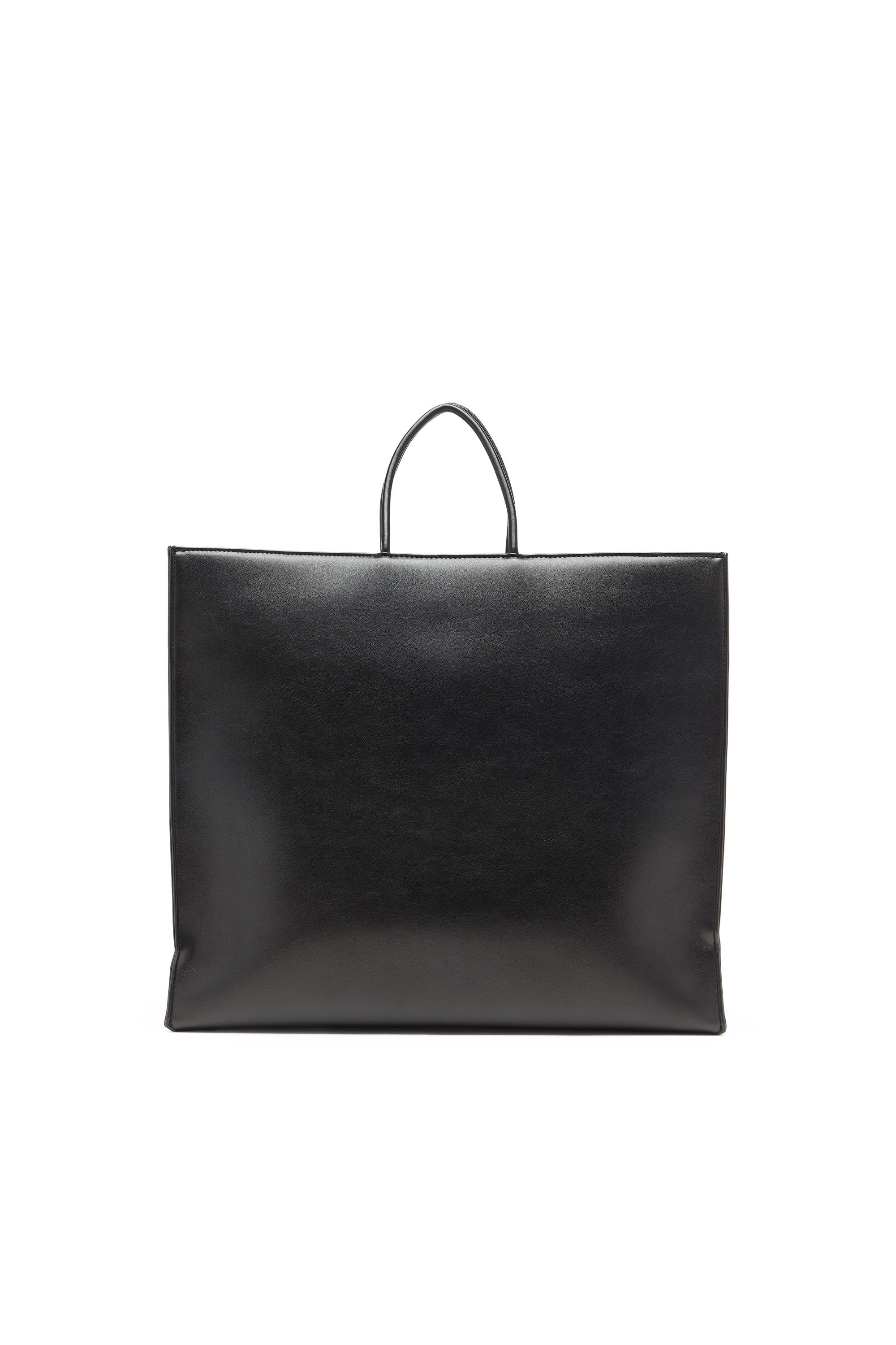 Diesel - DSL 3D SHOPPER EW X, Unisex's Dsl 3D-Shopping bag in soft PU with an embossed logo in ブラック - 2