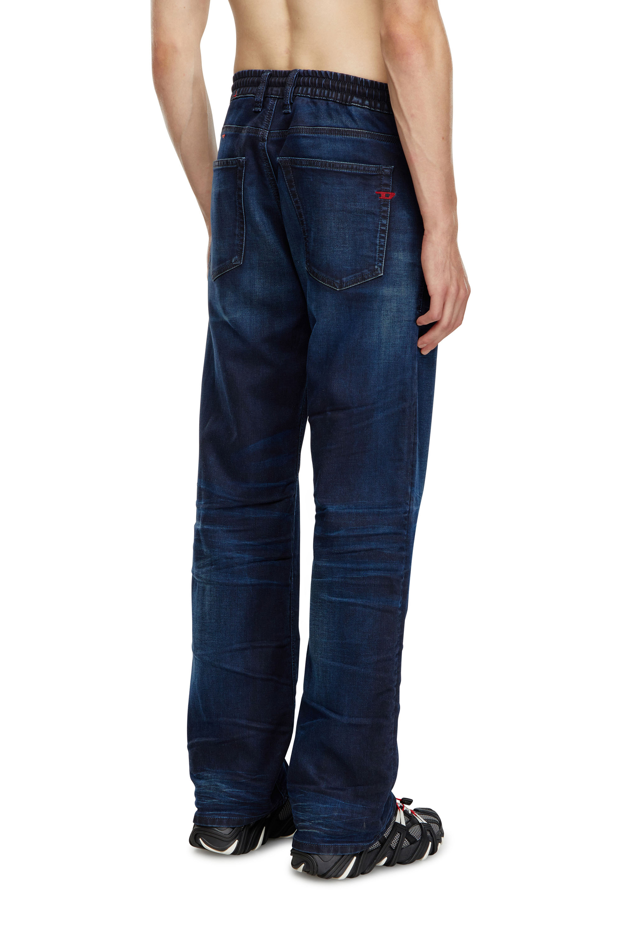 Diesel - Male's Relaxed 2080 D-Reel Joggjeans® 09J35, ダークブルー - 4