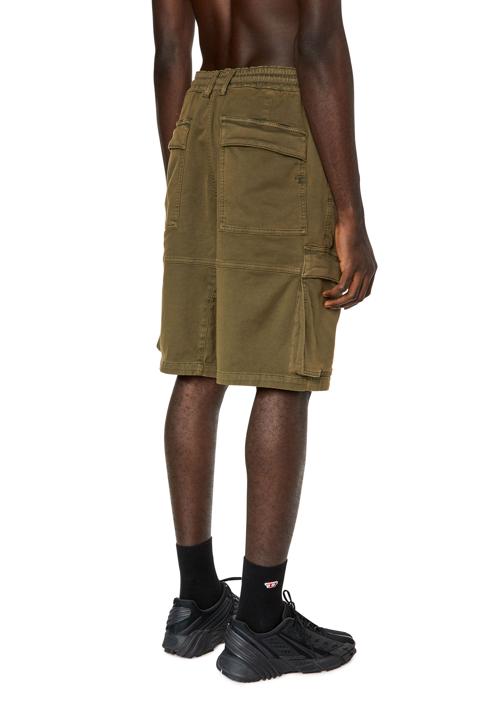Diesel - D-KROOLEY-CARGO-SHORT JOGG, ミリタリーグリーン - Image 2