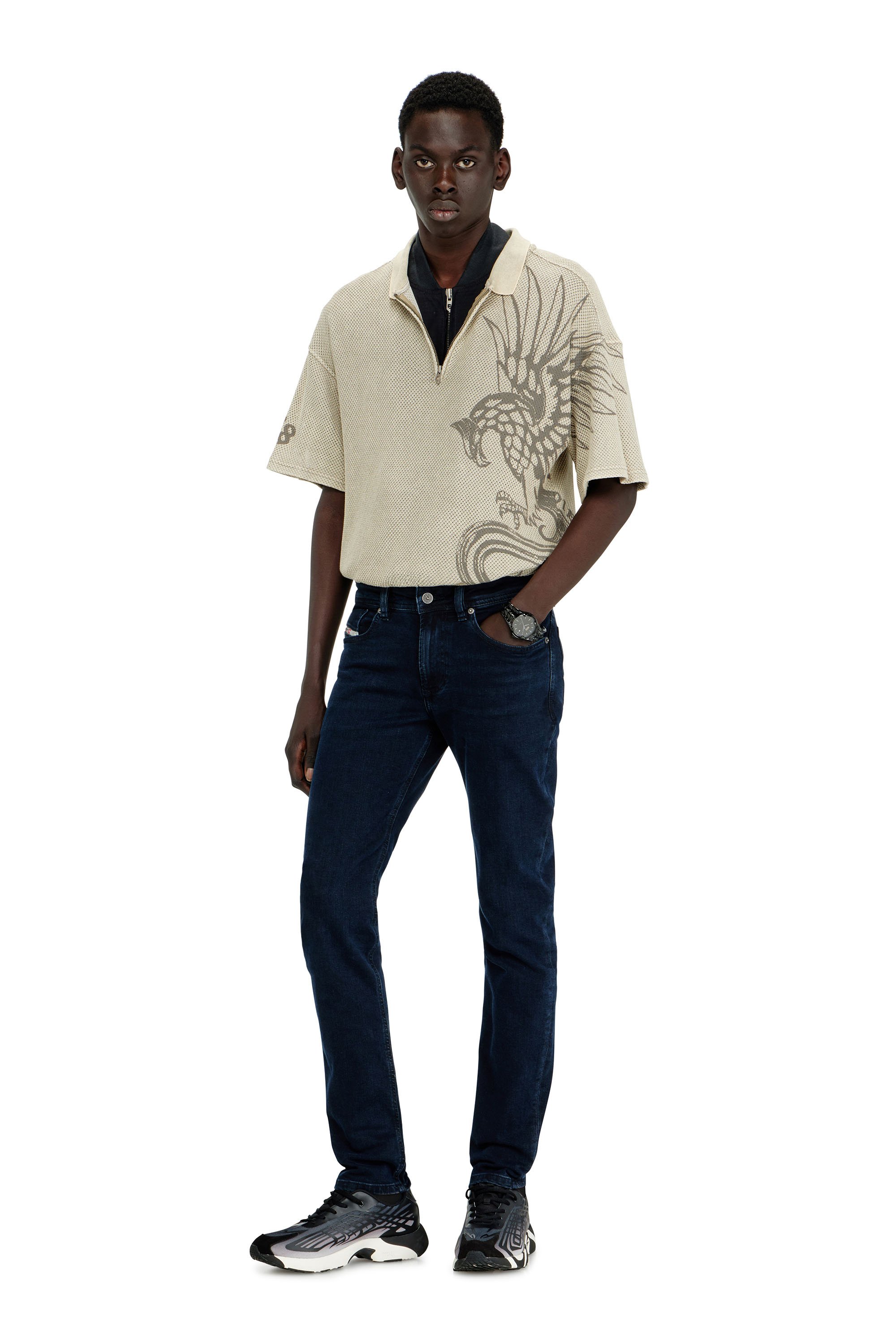 Diesel - Male's Skinny Jeans 1979 Sleenker 0KBBG, null - 1