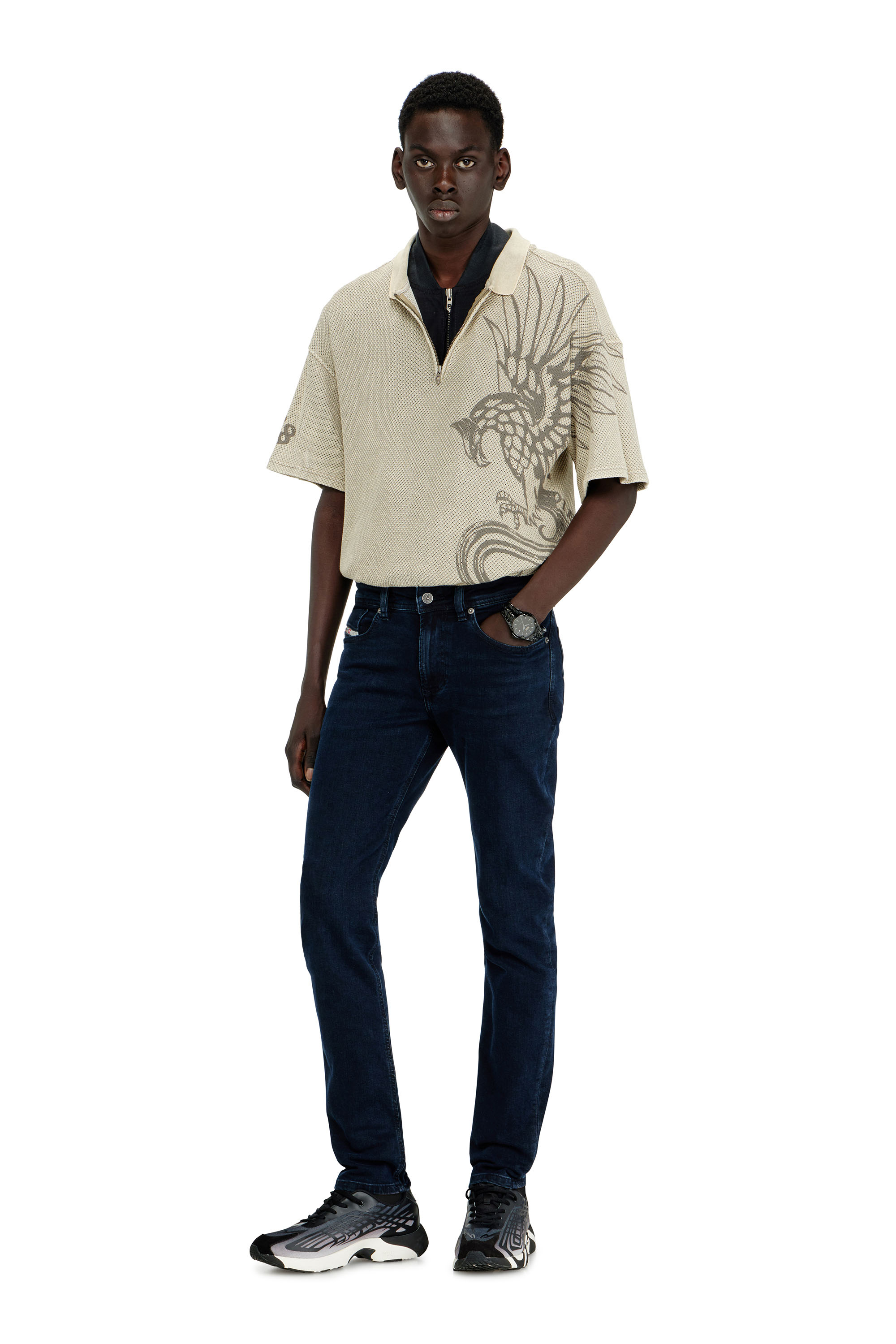 Diesel - Male's Skinny Jeans 1979 Sleenker 0KBBG, null - 1