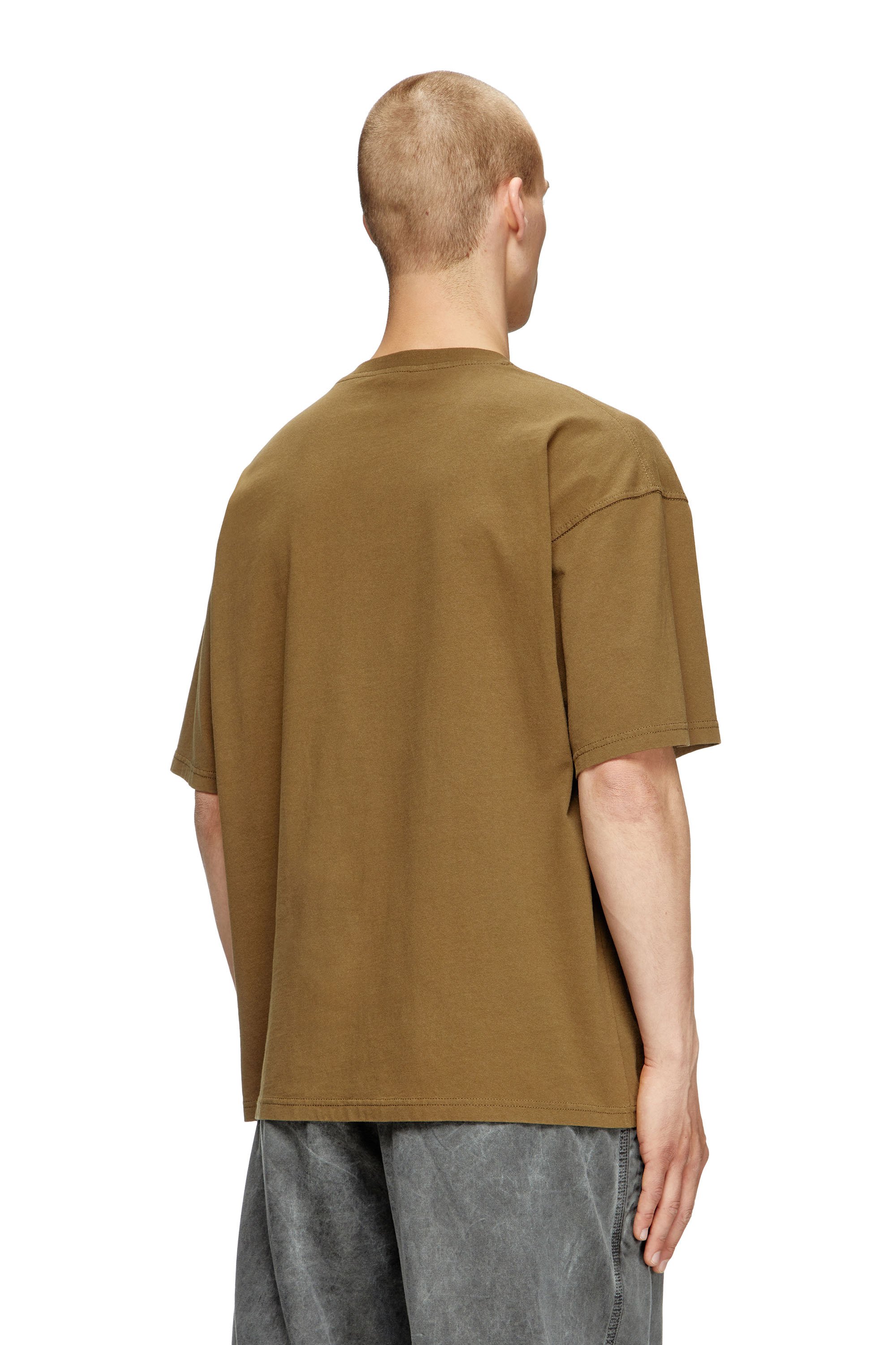 Diesel - T-BOXT-N14, Male's Tシャツ in グリーン - 4