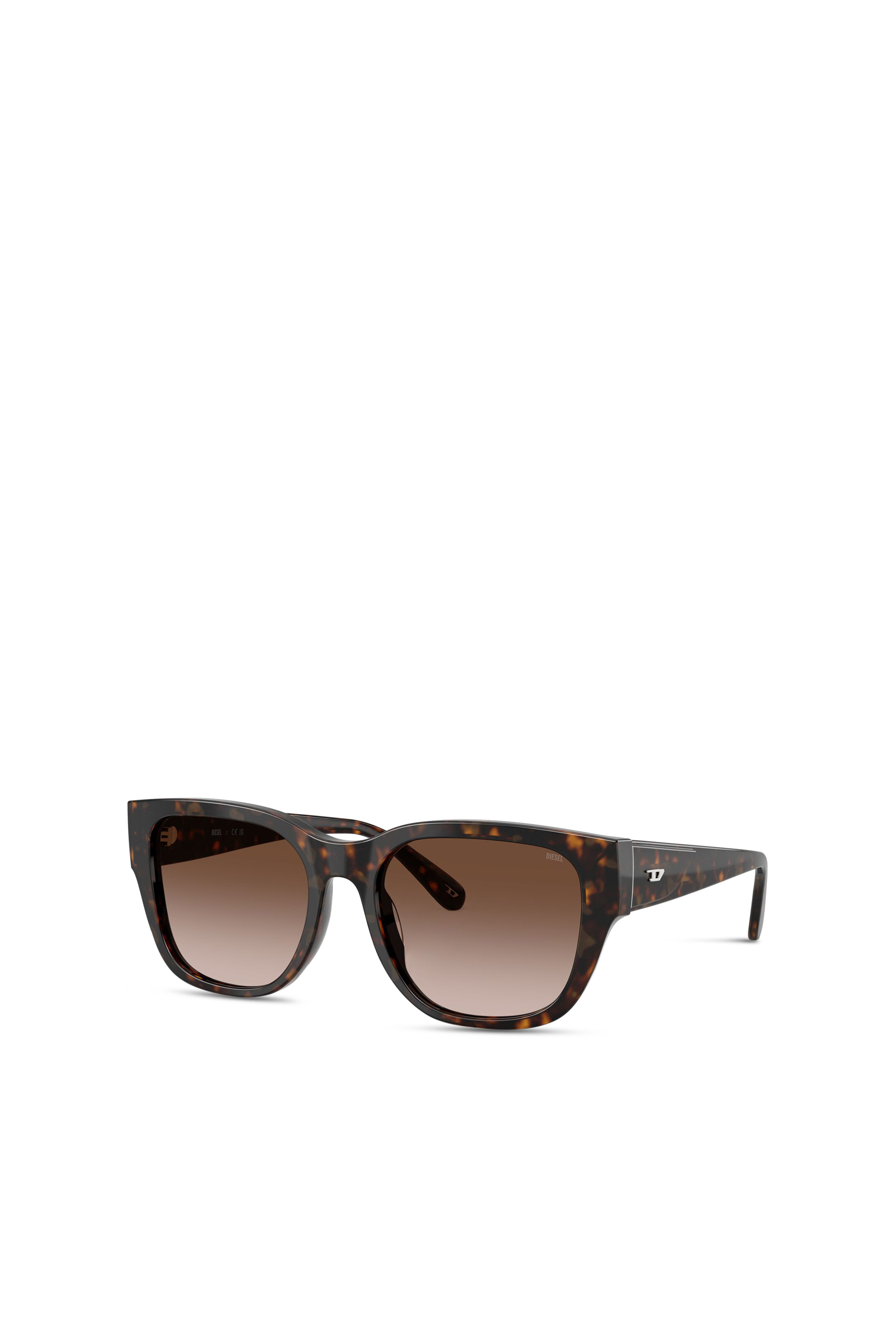 Diesel - 0DL2005, Unisex's Square sunglasses in ブラウン - 4