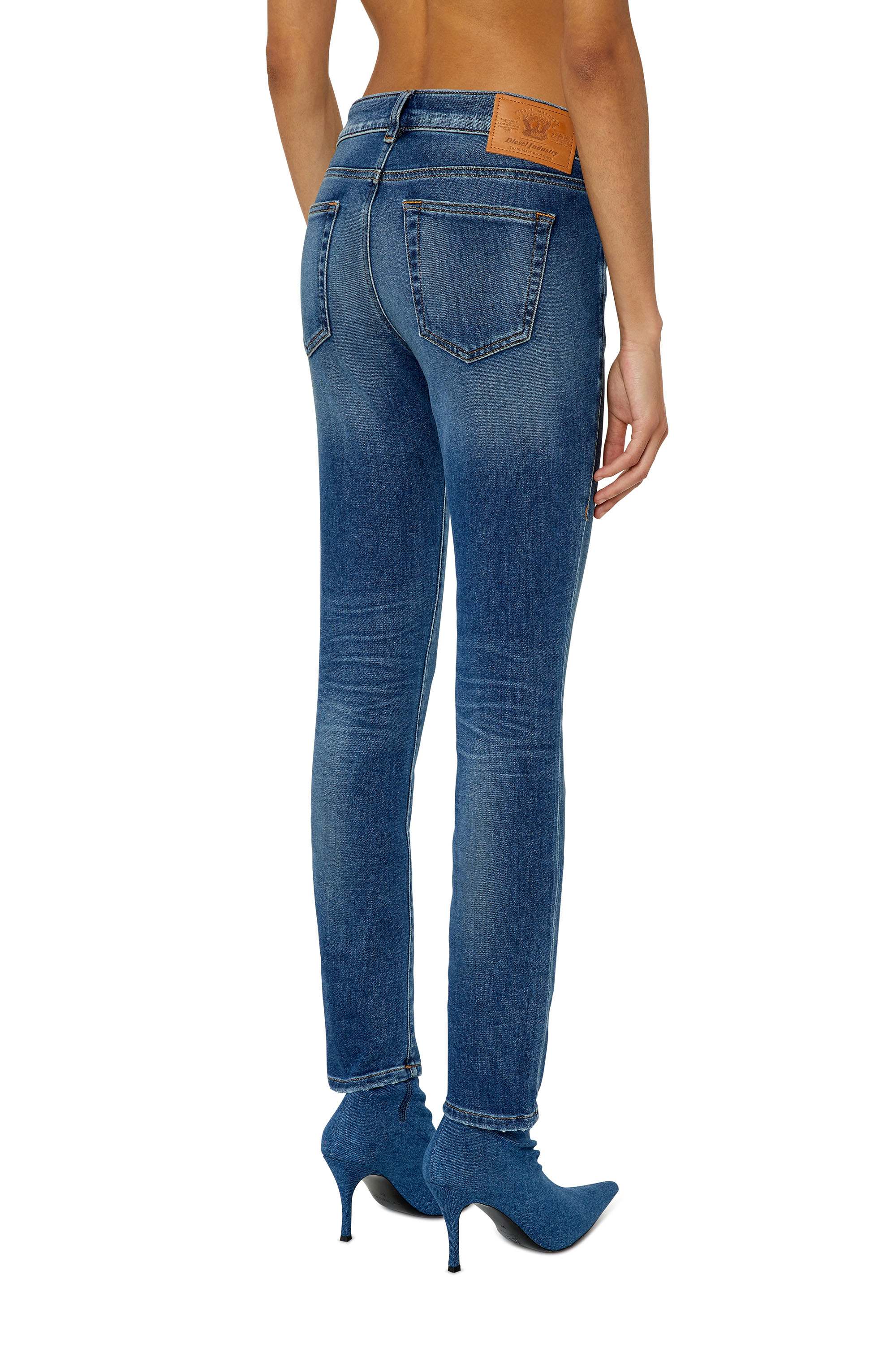 Diesel - Slim D-Ollies JoggJeans® 068CX, ミディアムブルー - Image 2