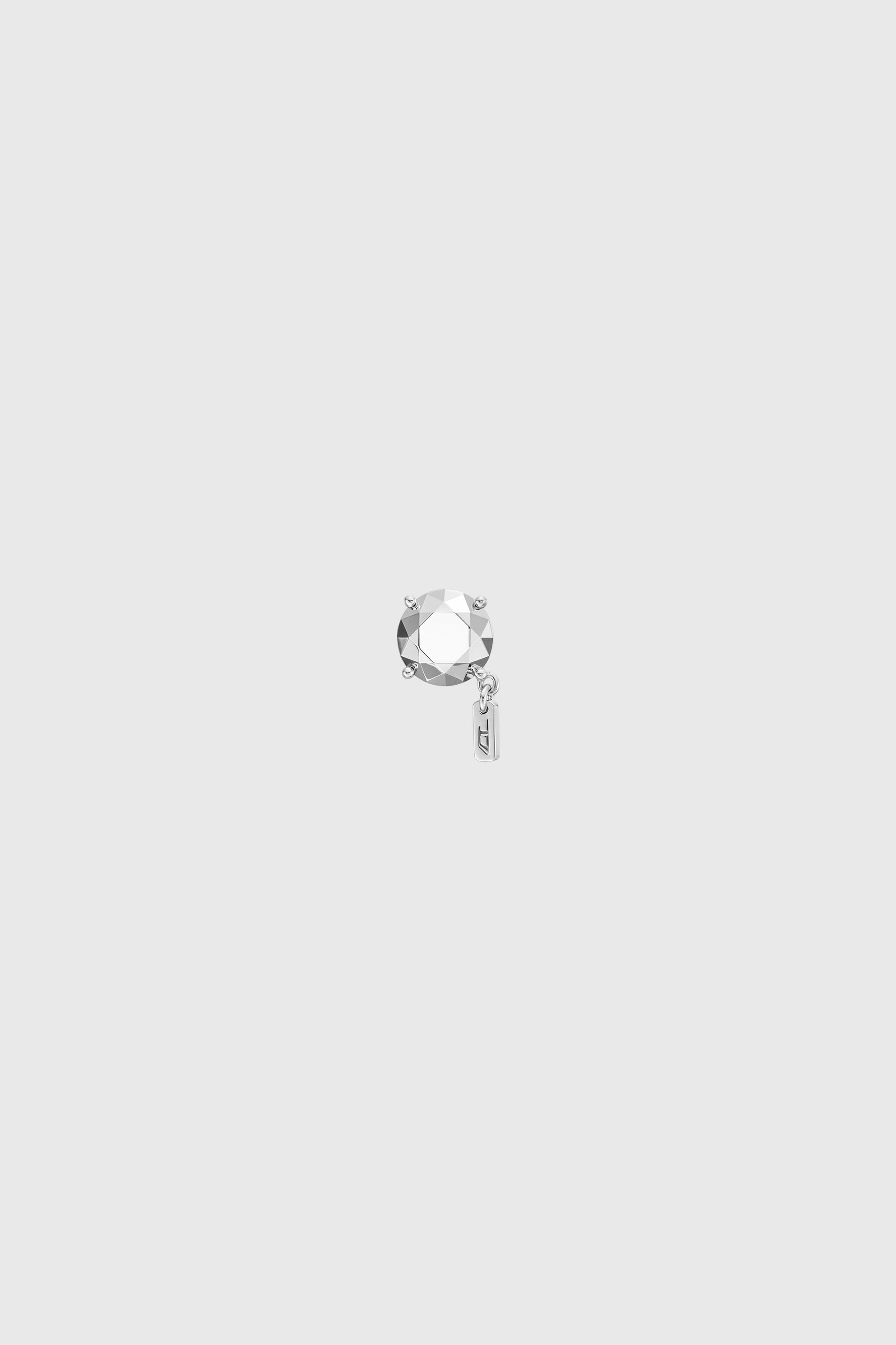 Diesel - DL1352040 STERLING SILVER JEWEL, Unisex's ピアス（片耳用） in シルバー - 2