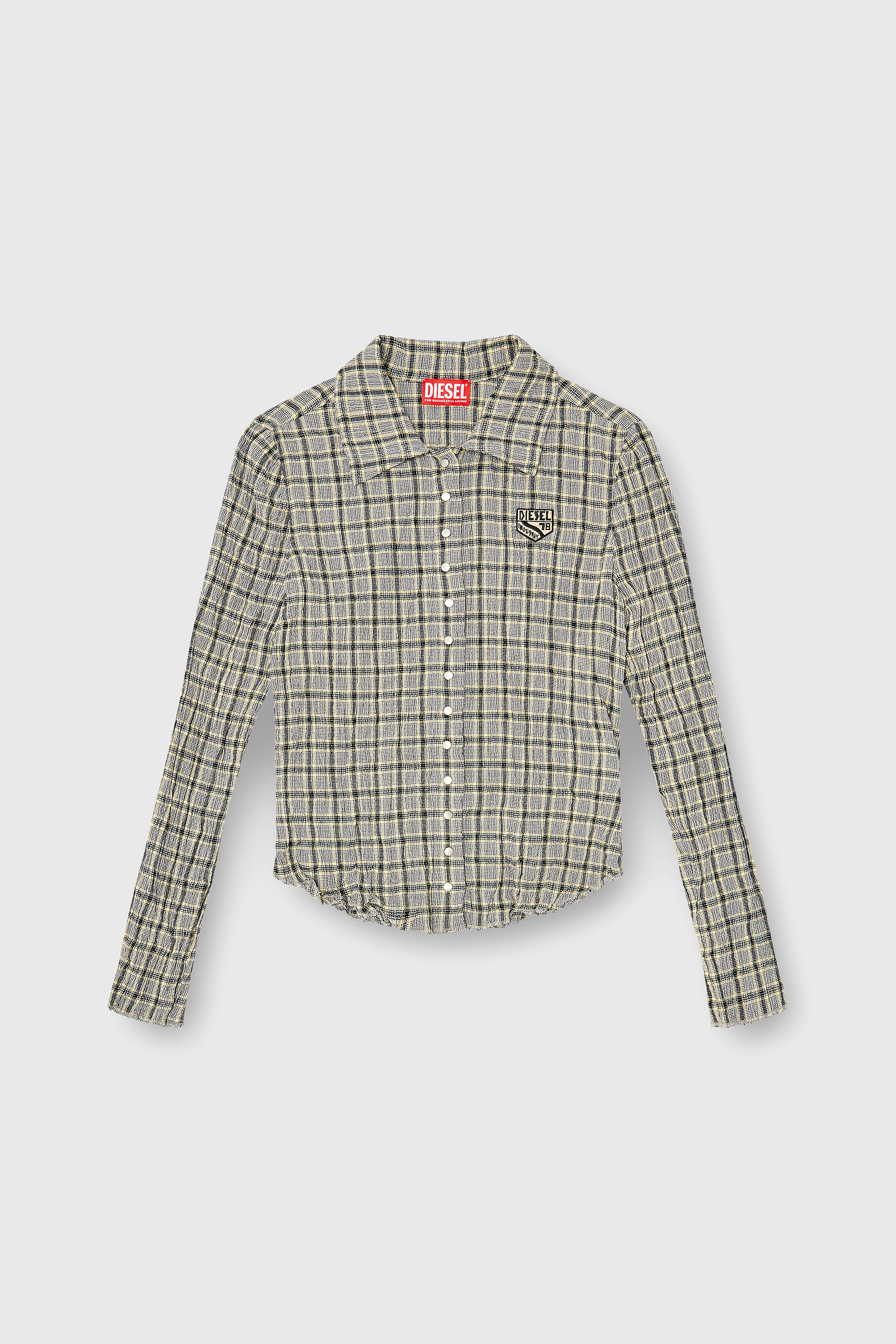Diesel - C-ARRILON, Female's シャツ in グレー - 2