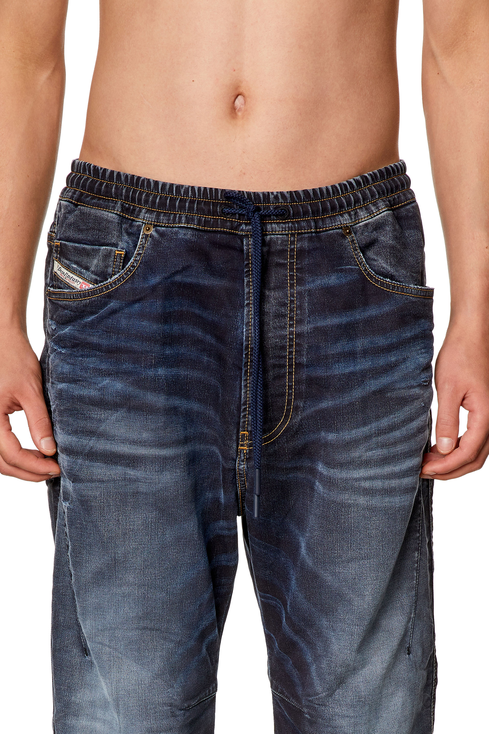 Diesel - Tapered 2040 D-Amage Joggjeans® 09I18, ダークブルー - Image 3